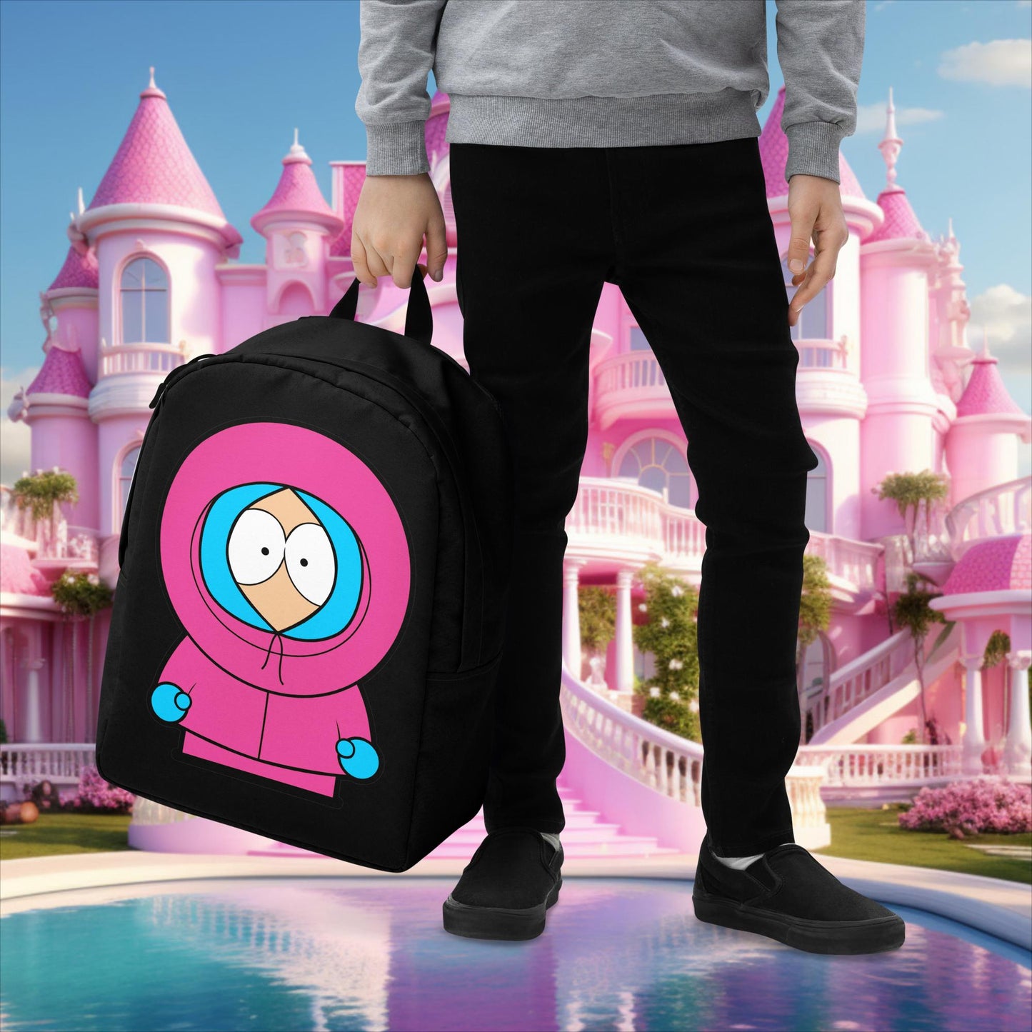 Kenny McCormick Ken Ryan Gosling Barbie South Park Kenny Backpack Default Title Bags Barbie Ken Kenny Movies South Park TV Shows Next Cult Brand