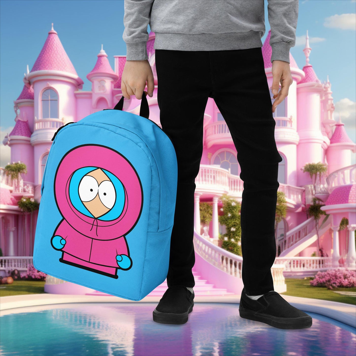 Kenny McCormick Ken Ryan Gosling Barbie South Park Kenny Backpack Default Title Bags Barbie Ken Kenny Movies South Park TV Shows Next Cult Brand