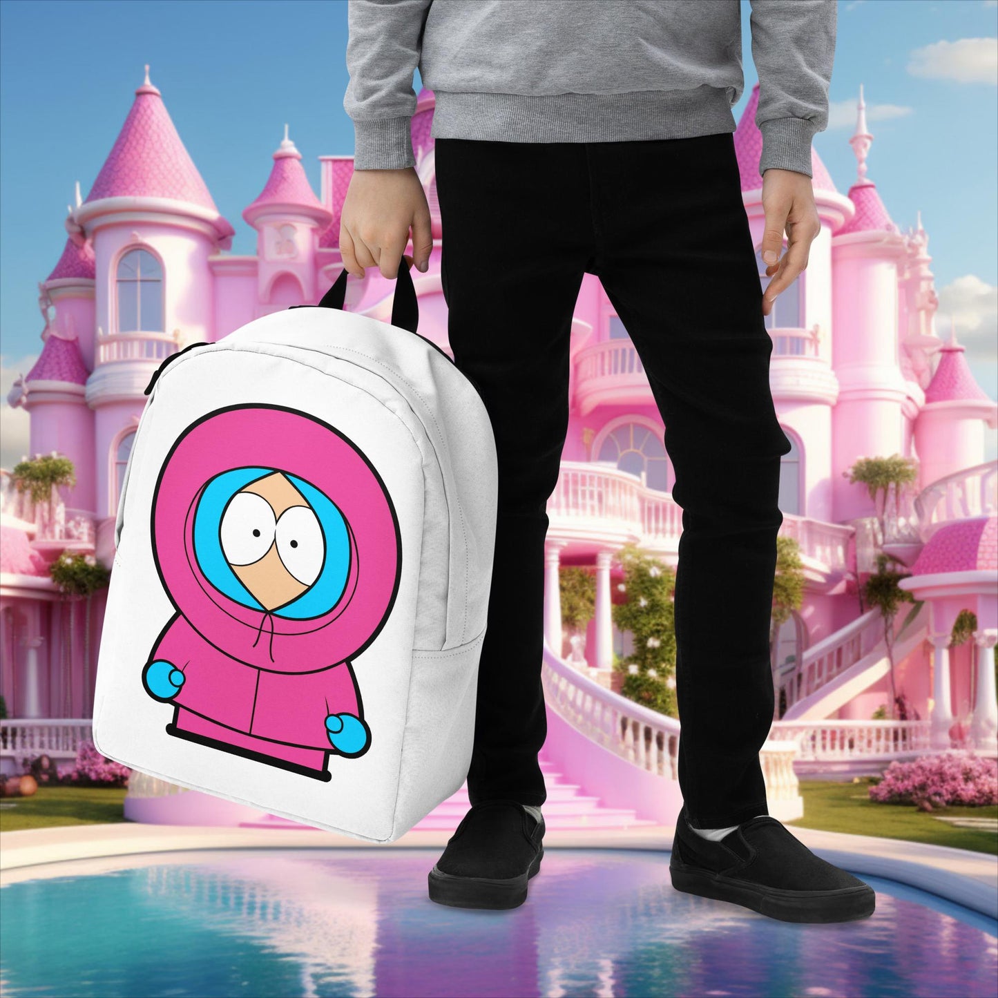 Kenny McCormick Ken Ryan Gosling Barbie South Park Kenny Backpack Default Title Bags Barbie Ken Kenny Movies South Park TV Shows Next Cult Brand
