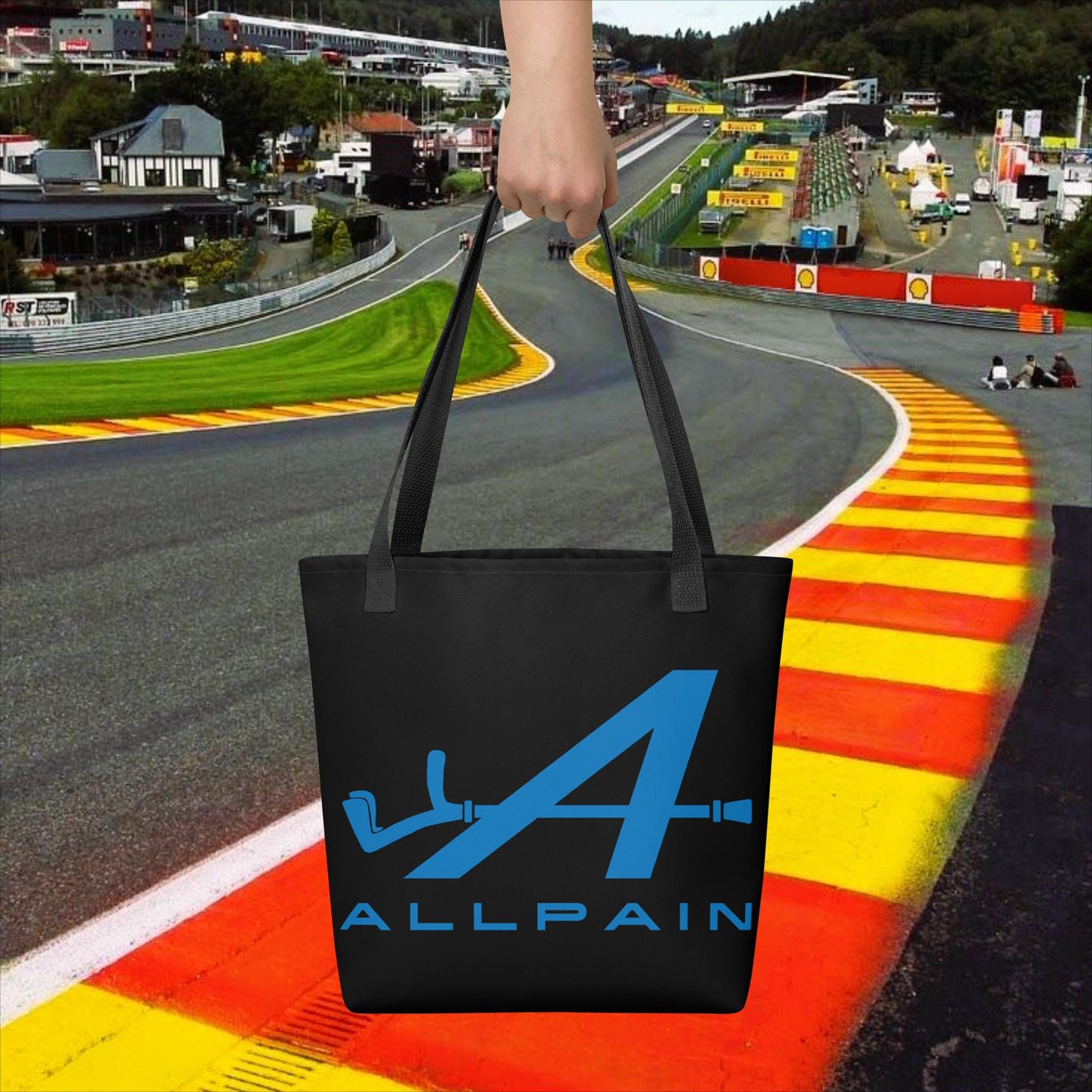 Allpain Alpine F1 Formula 1 Pierre Gasly Esteban Ocon Alpine Tote bag Default Title Bags Alpine F1 Next Cult Brand