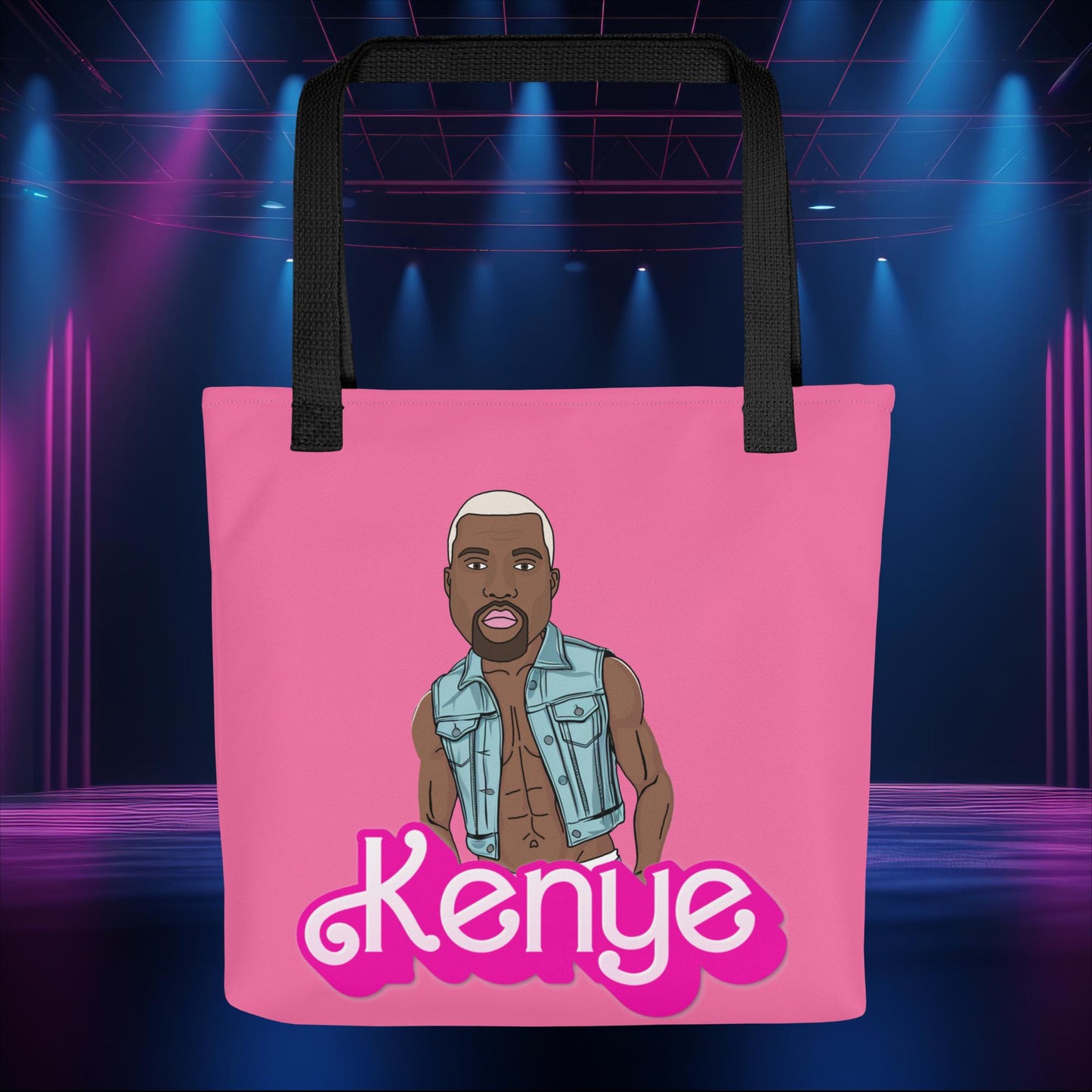 Kenye Barbie Ken Ryan Gosling Kanye West Tote bag Default Title Bags Barbie Kanye West Ken Movies Music Next Cult Brand
