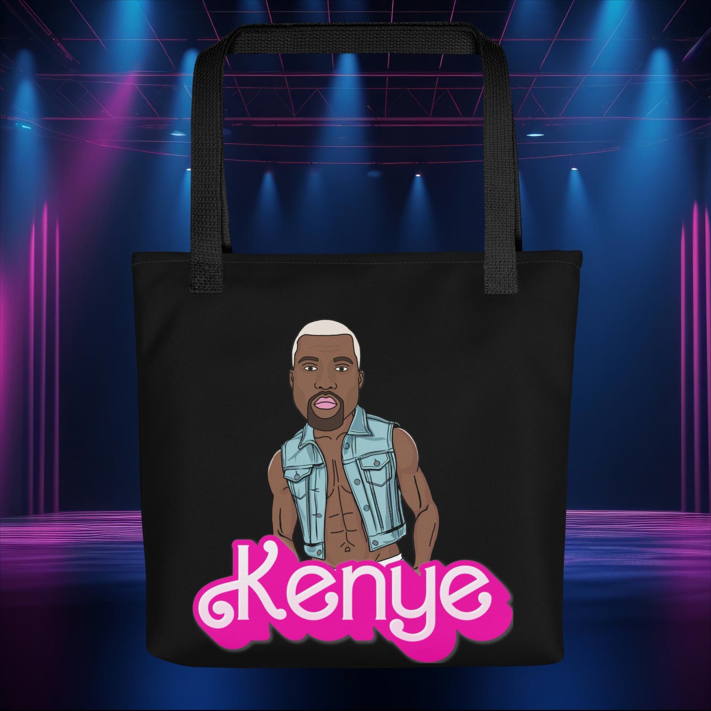 Kenye Barbie Ken Ryan Gosling Kanye West Tote bag Default Title Bags Barbie Kanye West Ken Movies Music Next Cult Brand