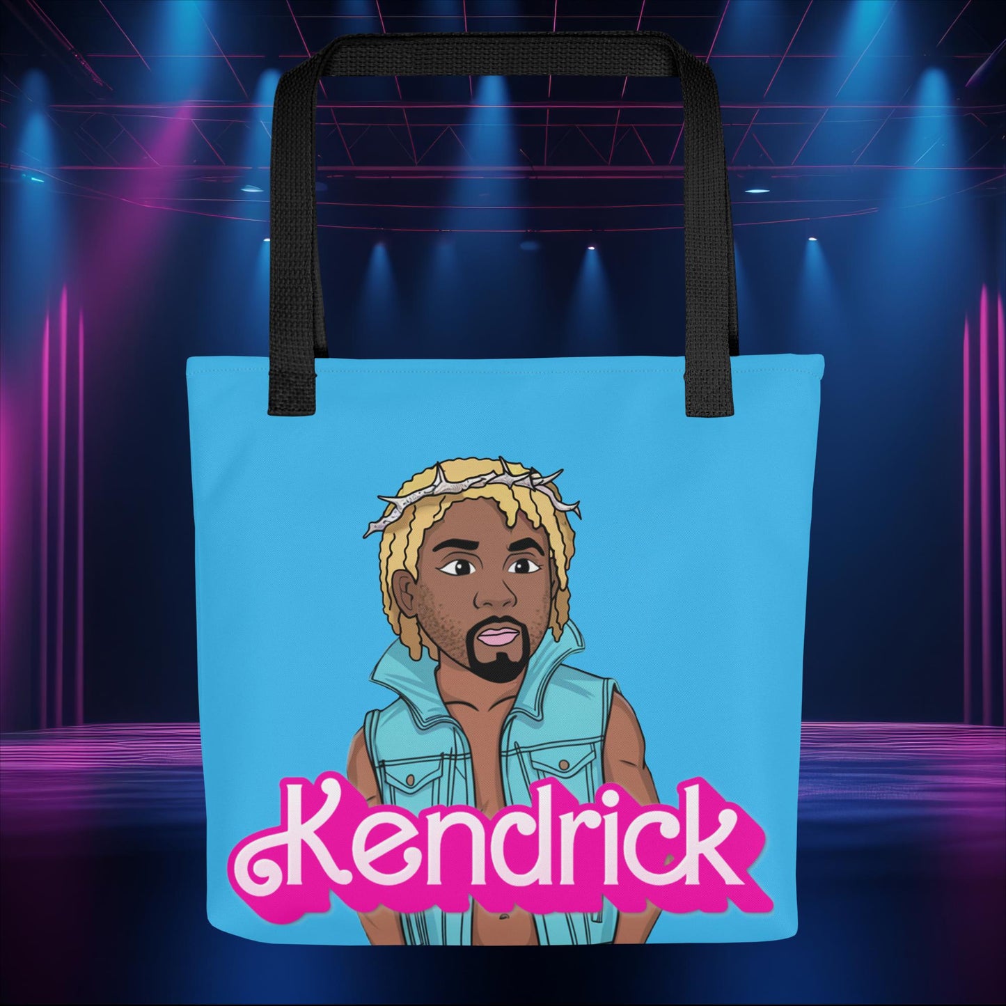 Kendrick Barbie Ken Ryan Gosling Kendrick Lamar Tote bag Default Title Bags Barbie Ken Kendrick Lamar Movies Music Next Cult Brand