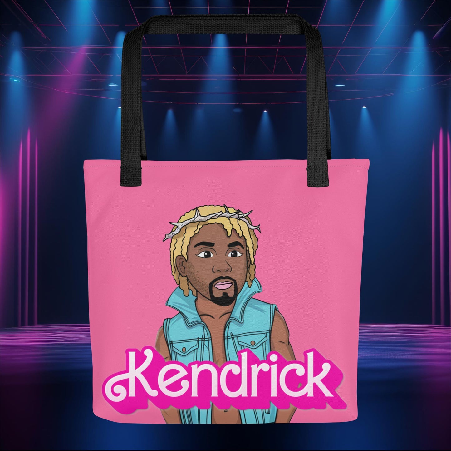 Kendrick Barbie Ken Ryan Gosling Kendrick Lamar Tote bag Default Title Bags Barbie Ken Kendrick Lamar Movies Music Next Cult Brand