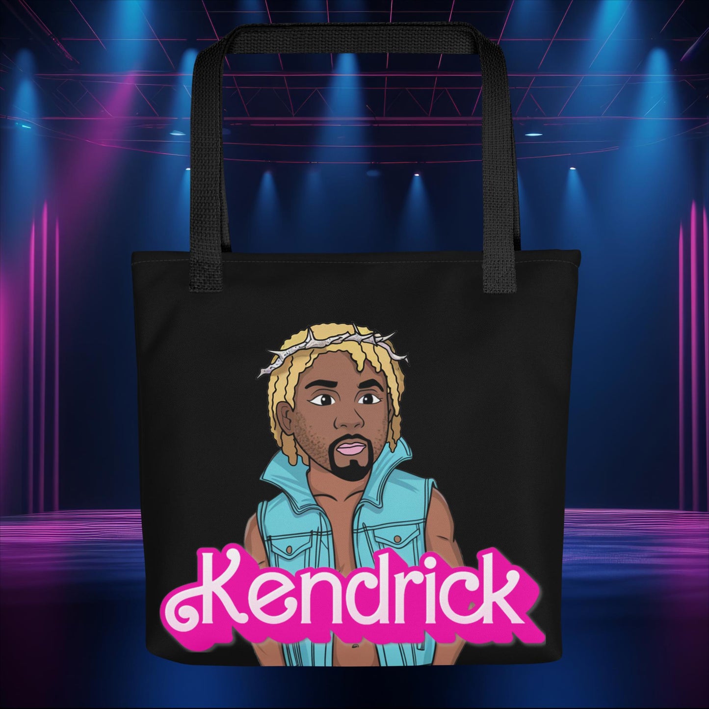 Kendrick Barbie Ken Ryan Gosling Kendrick Lamar Tote bag Default Title Bags Barbie Ken Kendrick Lamar Movies Music Next Cult Brand
