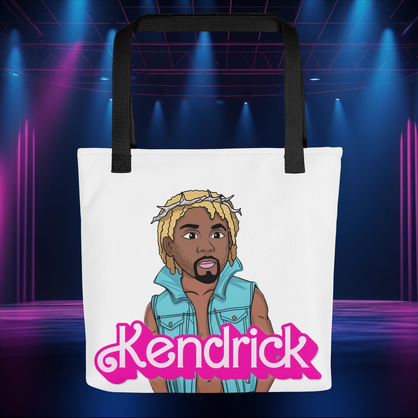 Kendrick Barbie Ken Ryan Gosling Kendrick Lamar Tote bag Default Title Bags Barbie Ken Kendrick Lamar Movies Music Next Cult Brand