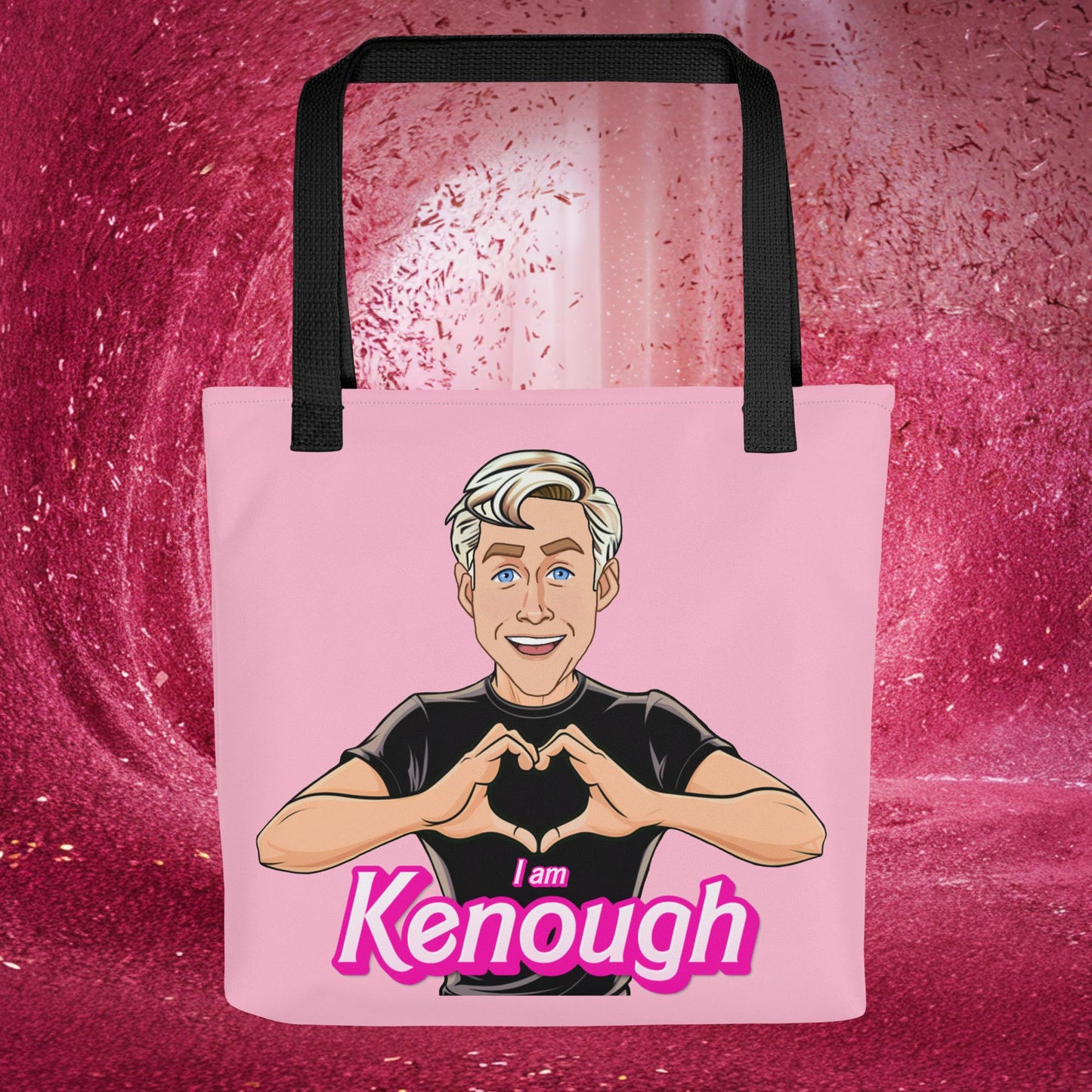 I am Kenough Ryan Gosling Ken Barbie Movie Tote bag Default Title Bags Barbie Celebrities Ken Movies Ryan Gosling Next Cult Brand