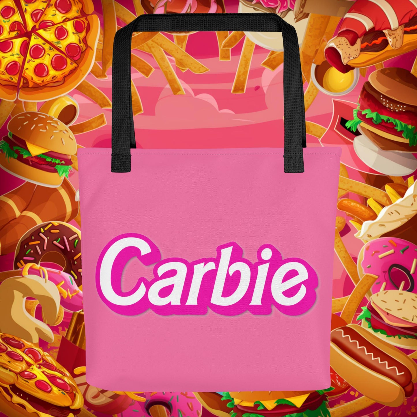 Carbie Barbie I Love Carbs Tote bag Default Title Bags Barbie Carbie Ken Movies Next Cult Brand
