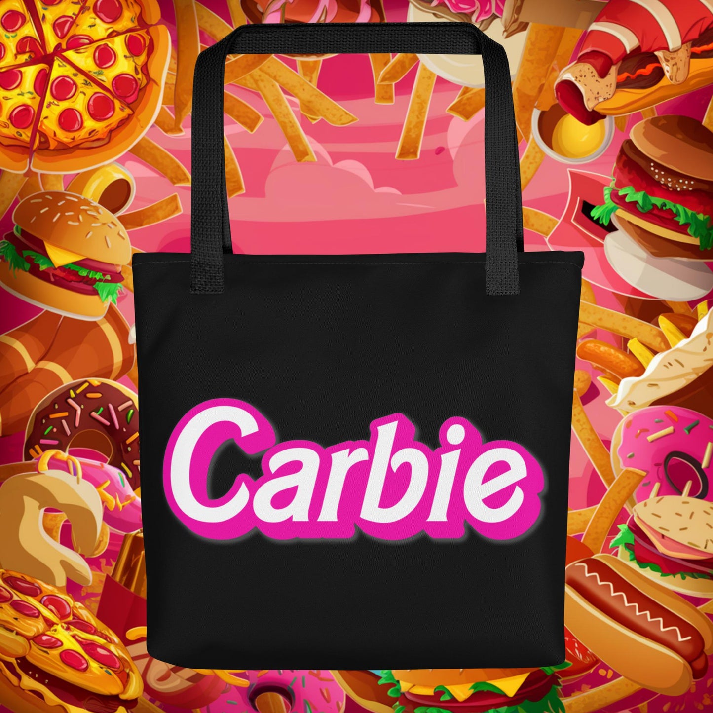 Carbie Barbie I Love Carbs Tote bag Default Title Bags Barbie Carbie Ken Movies Next Cult Brand