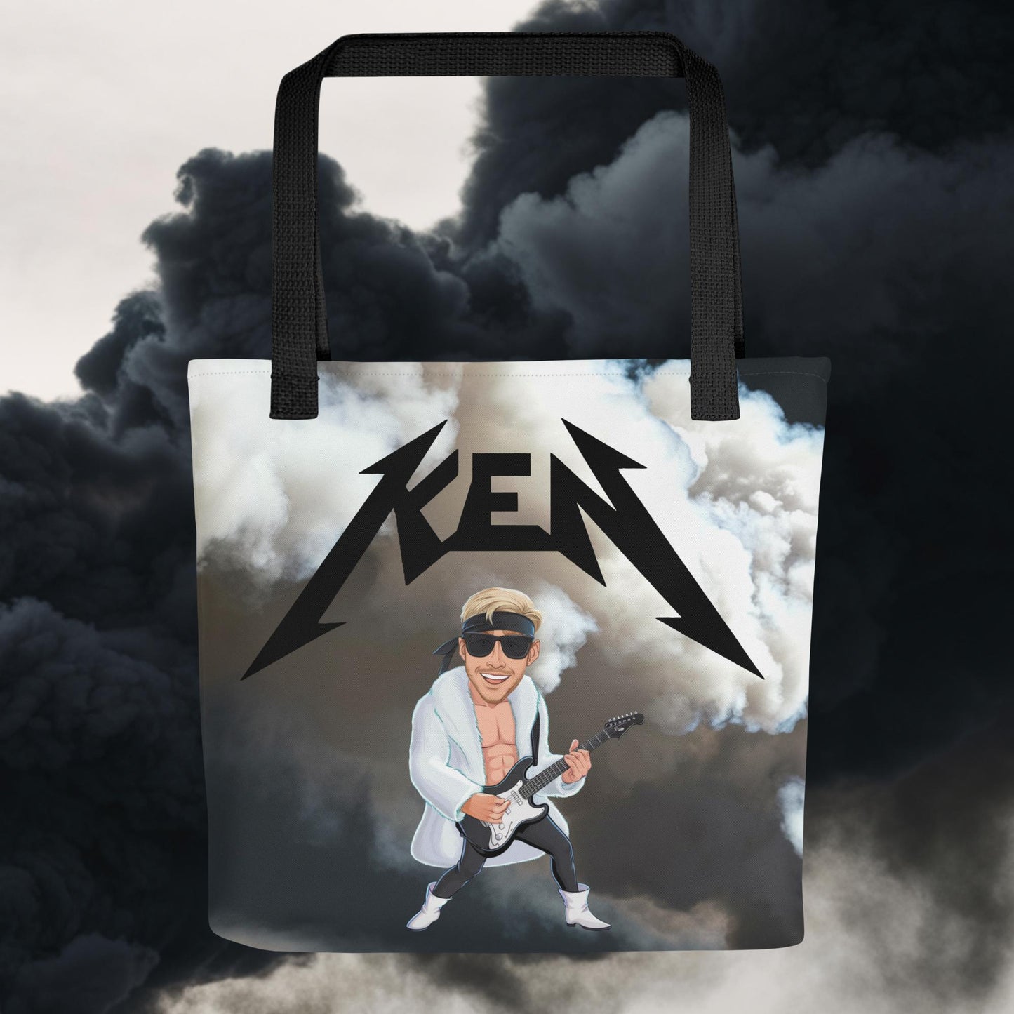Rockstar Ken Barbie Movie Ryan Gosling Tote bag Default Title Bags Barbie Celebrities Ken Movies Ryan Gosling Next Cult Brand