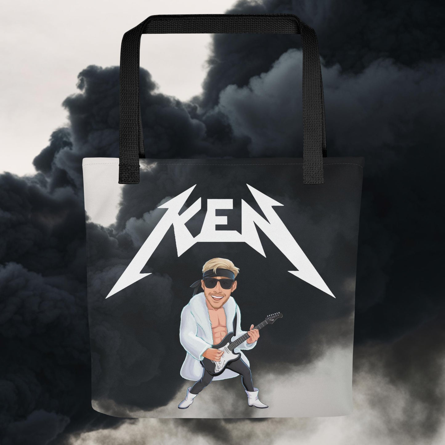 Rockstar Ken Barbie Movie Ryan Gosling Tote bag Default Title Bags Barbie Celebrities Ken Movies Ryan Gosling Next Cult Brand
