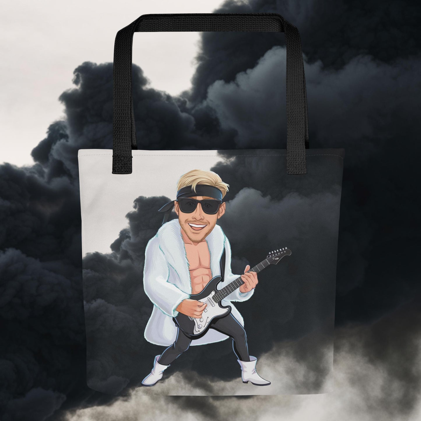 Rockstar Ken Barbie Movie Ryan Gosling Tote bag Default Title Bags Barbie Celebrities Ken Movies Music Rock Music Ryan Gosling Next Cult Brand
