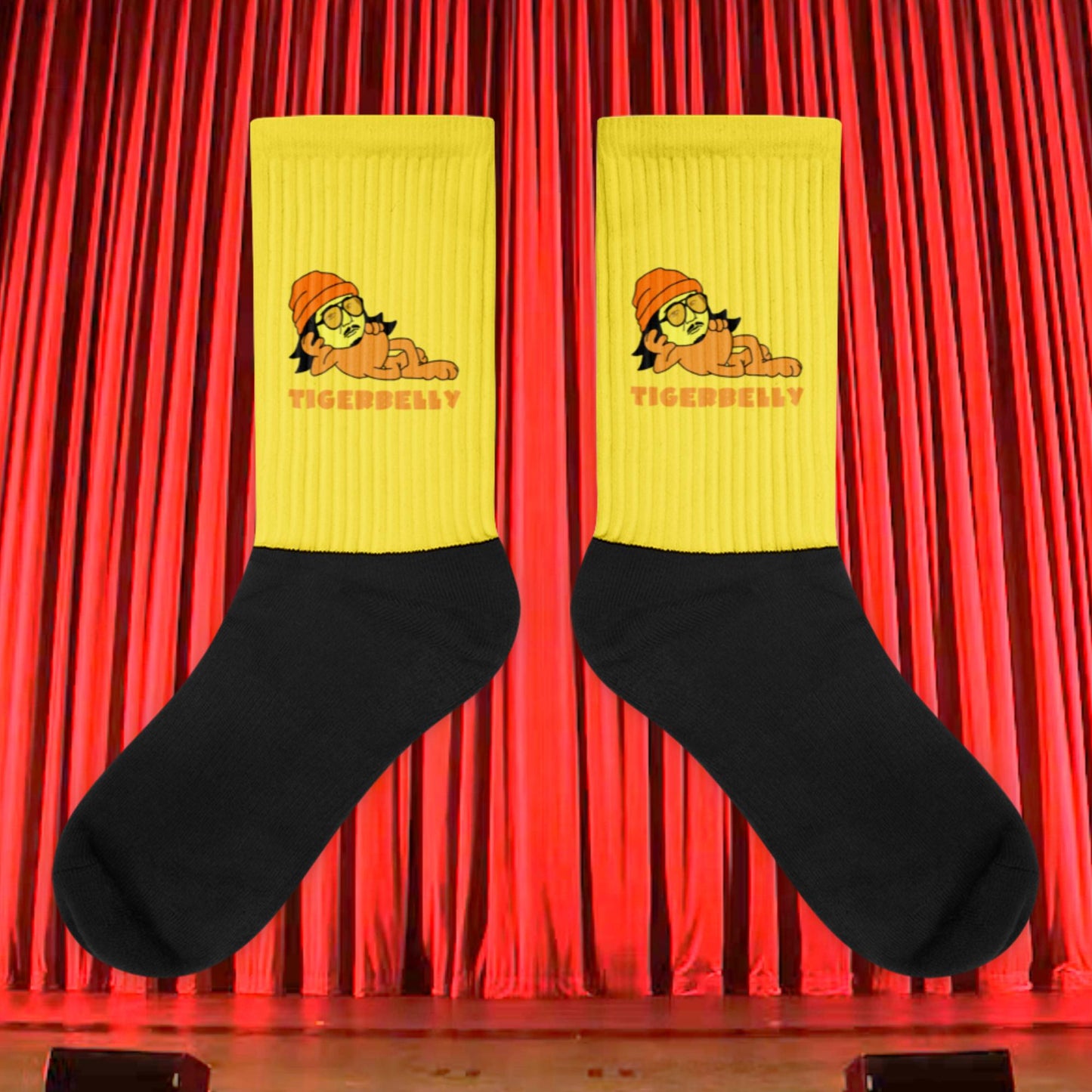 Bobby Lee Tigerbelly, Bobby Lee Merch, Tigerbelly Merch, Bobby Lee Gift, Funny Tigerbelly Gift, Tigerbelly Podcast, TigerBelly Socks XL Socks Bobby Lee Podcasts Stand-up Comedy TigerBelly Next Cult Brand