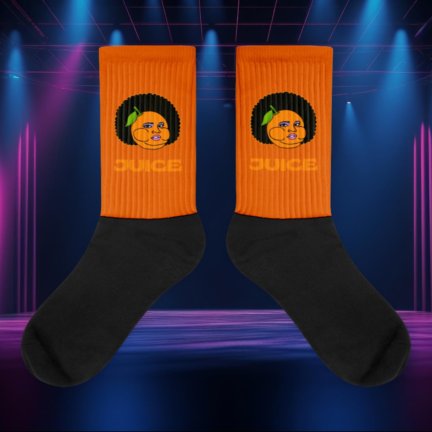 Blame It On My Juice Lizzo Merch Lizzo Gift Song Lyrics Lizzo Socks XL Socks Lizzo Music Next Cult Brand