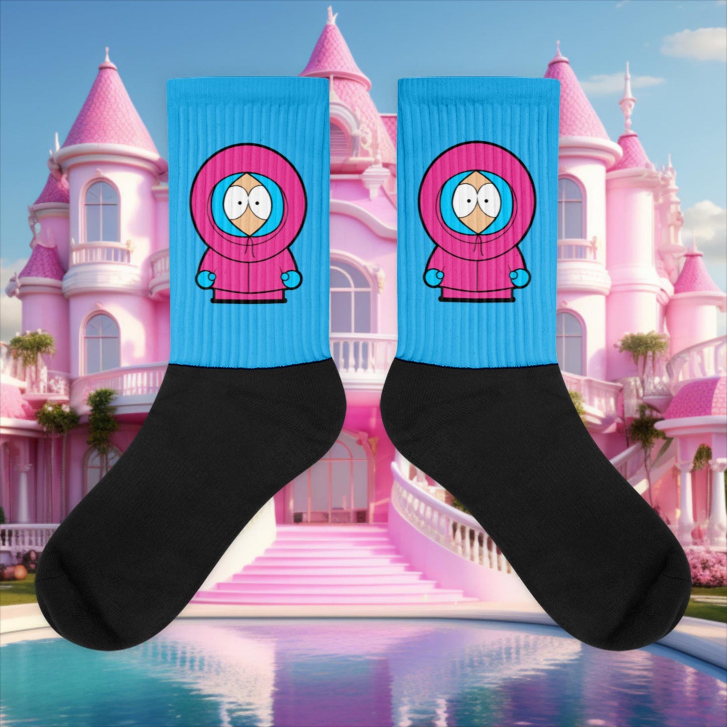 Kenny McCormick Ken Ryan Gosling Barbie South Park Kenny Socks XL Socks Barbie Ken Kenny Movies South Park TV Shows Next Cult Brand