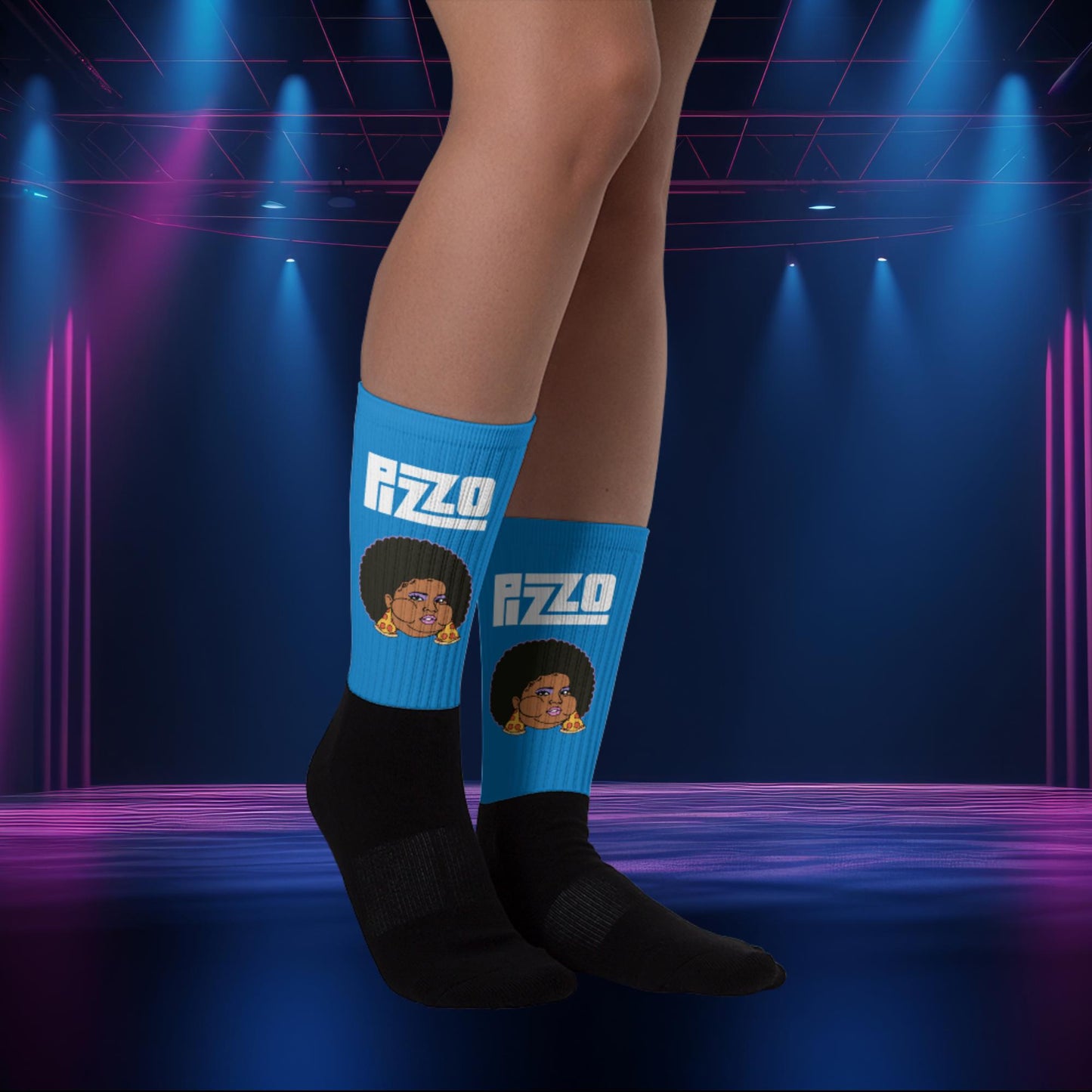 Pizzo Lizzo Pizza Lizzo Merch Lizzo Gift Song Lyrics Lizzo Socks XL Socks Lizzo Music Next Cult Brand