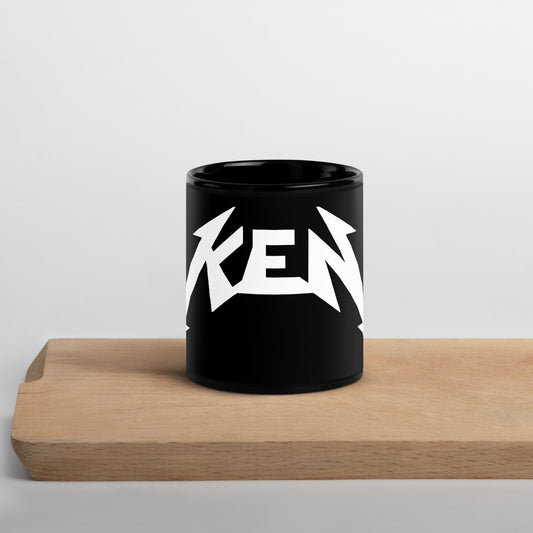 Rockstar Ken Barbie Movie Ryan Gosling Black Glossy Mug Default Title Mugs Barbie Ken Movies Next Cult Brand