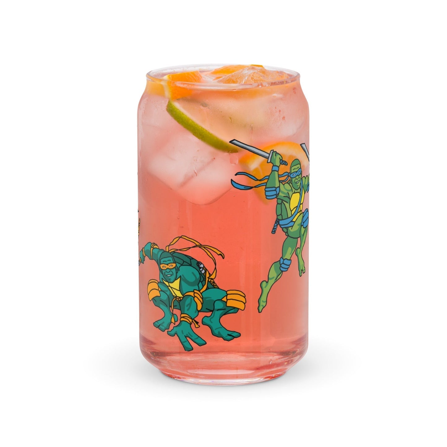 Kylian Mbappe Ninja Turtles funny football/ soccer meme Can-shaped glass Default Title Glasses Football Kylian Mbappe Ninja Turtles PSG Real Madrid Next Cult Brand