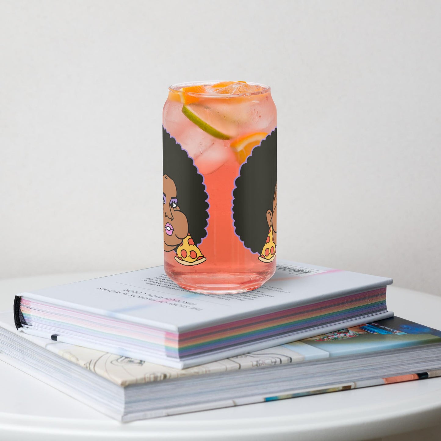 Pizzo Lizzo Pizza Lizzo Merch Lizzo Gift Song Lyrics Lizzo Can-shaped glass Default Title Glasses Lizzo Music Next Cult Brand
