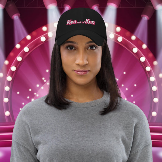 Ken out of Ken Barbie Movie Dad hat Black Hats Barbie Ken Movies Next Cult Brand