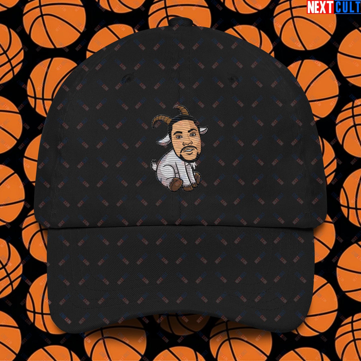 Derrick Rose G.O.A.T. Dad Hat - Funny Basketball Meme Cap - Greatest of All Time Baseball Hat for Basketball Fans - Perfect Gift for Derrick Rose Fans Dad hat Black Hats Basketball Chicago Bulls Derrick Rose G.O.A.T. NBA Next Cult Brand