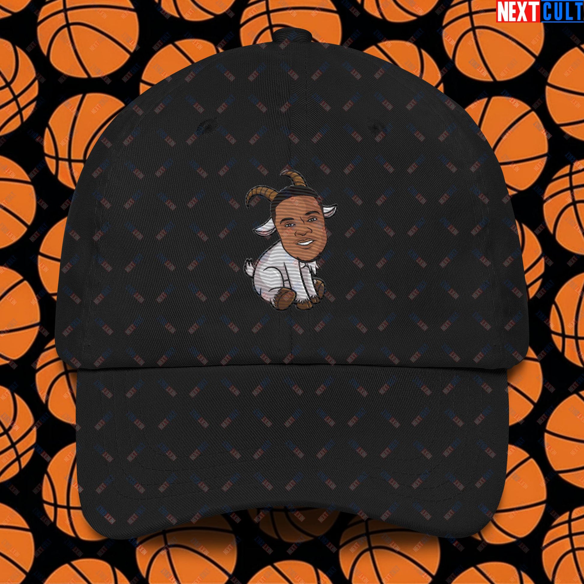Russell Westbrook G.O.A.T. Dad Hat - Funny Basketball Meme Cap - Greatest of All Time Baseball Hat for Basketball Fans - Perfect Gift for Westbrook Fans Dad hat Black Hats Basketball Denver Nuggets G.O.A.T. NBA Oklahoma City Thunder Russell Westbrook Next Cult Brand
