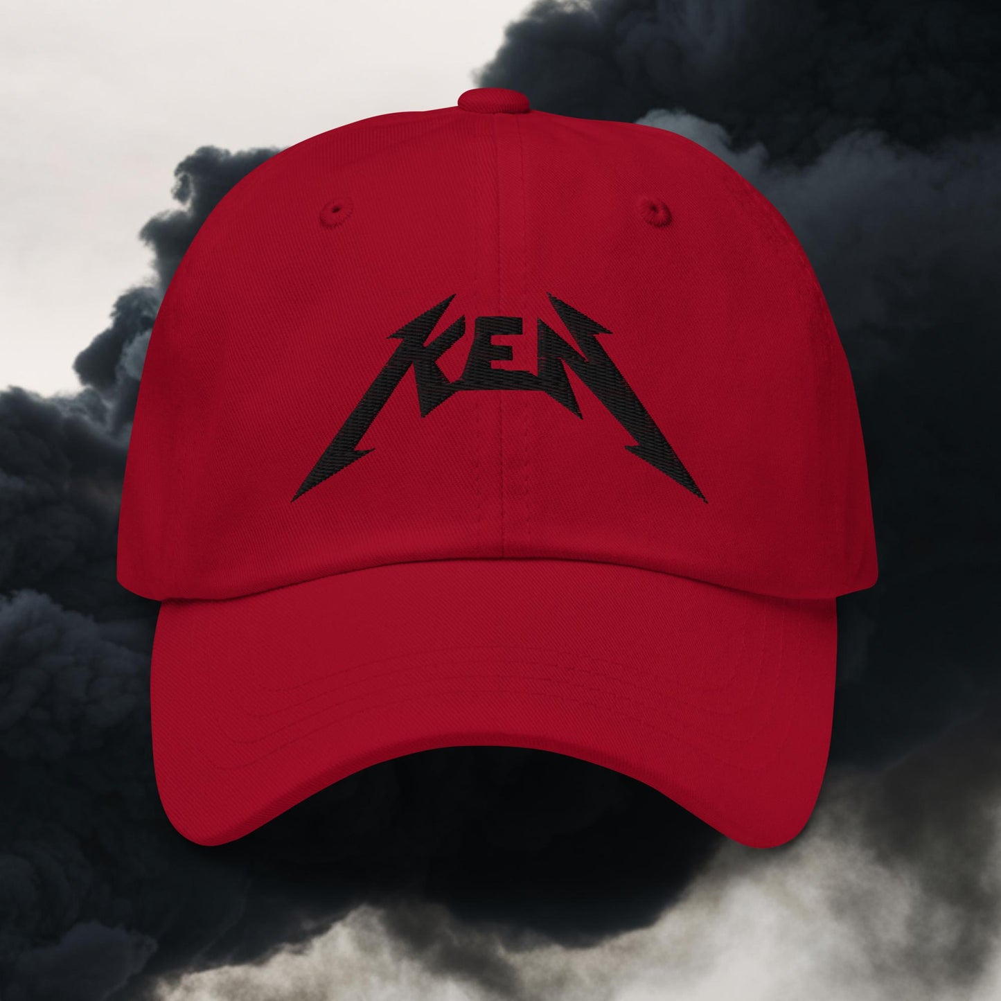 Rockstar Ken Barbie Movie Ryan Gosling Dad hat Cranberry Hats Barbie Ken Movies Next Cult Brand