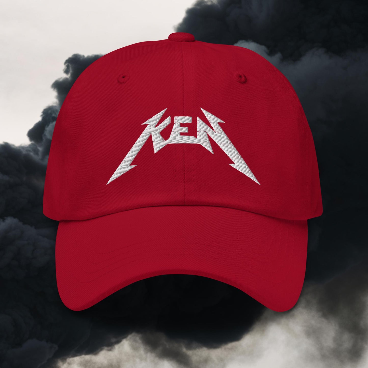 Rockstar Ken Barbie Movie Ryan Gosling Dad hat Cranberry Hats Barbie Ken Movies Next Cult Brand