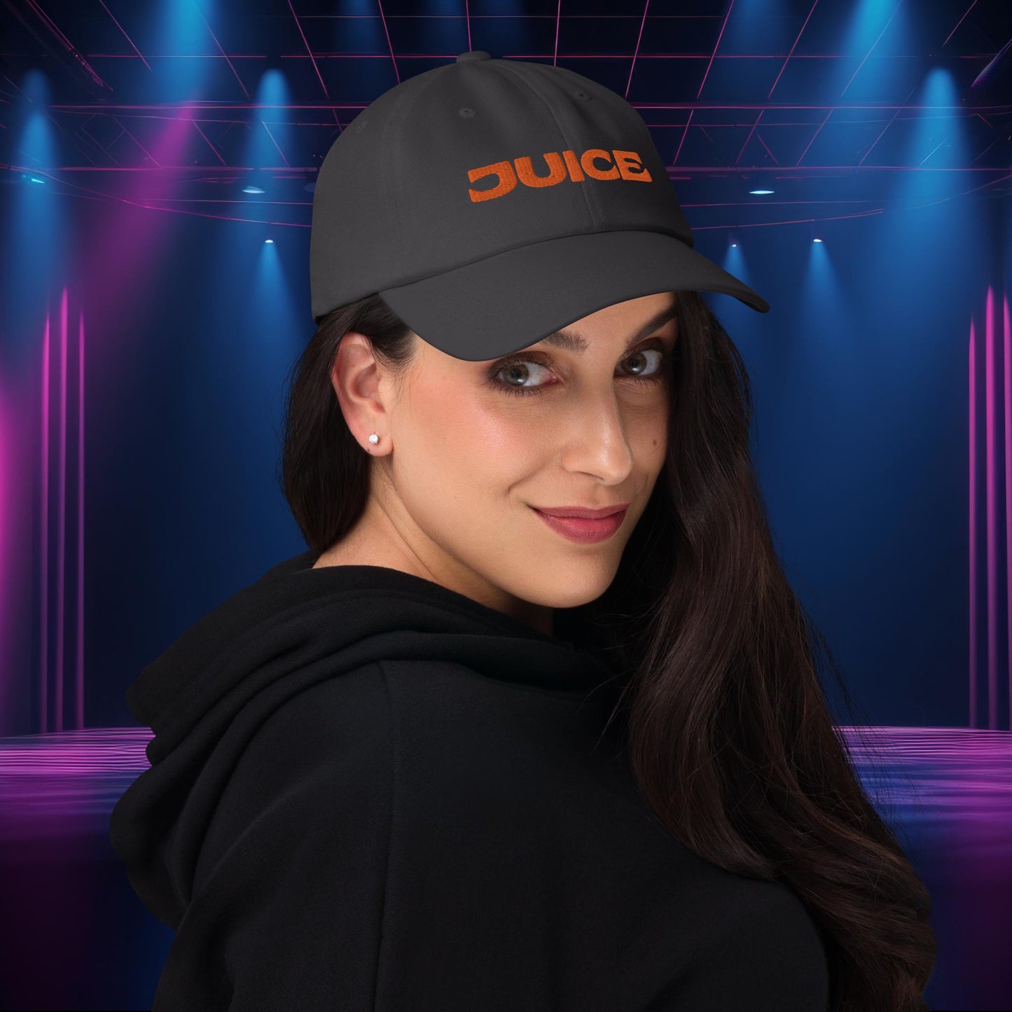 Blame It On My Juice Lizzo Merch Lizzo Gift Song Lyrics Lizzo Dad hat Dark Grey Hats Lizzo Music Next Cult Brand
