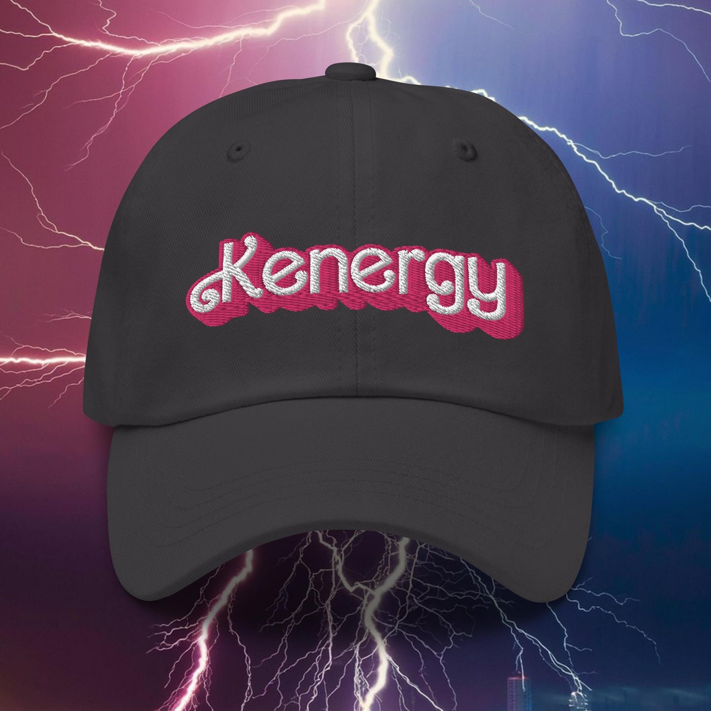 Kenergy Ken Barbie Movie Dad hat Dark Grey Hats Barbie Ken Kenergy Movies Next Cult Brand