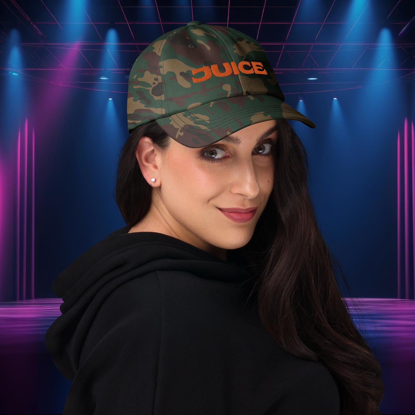 Blame It On My Juice Lizzo Merch Lizzo Gift Song Lyrics Lizzo Dad hat Green Camo Hats Lizzo Music Next Cult Brand
