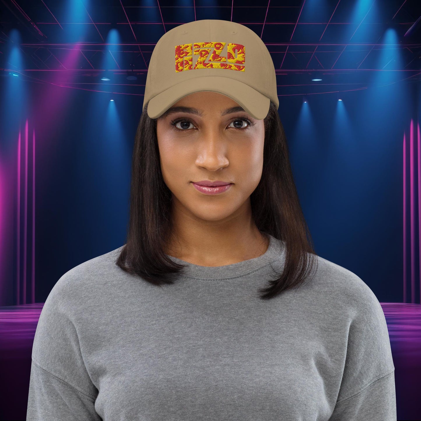 Pizzo Lizzo Pizza Lizzo Merch Lizzo Gift Song Lyrics Lizzo Dad hat Khaki Hats Lizzo Music Next Cult Brand