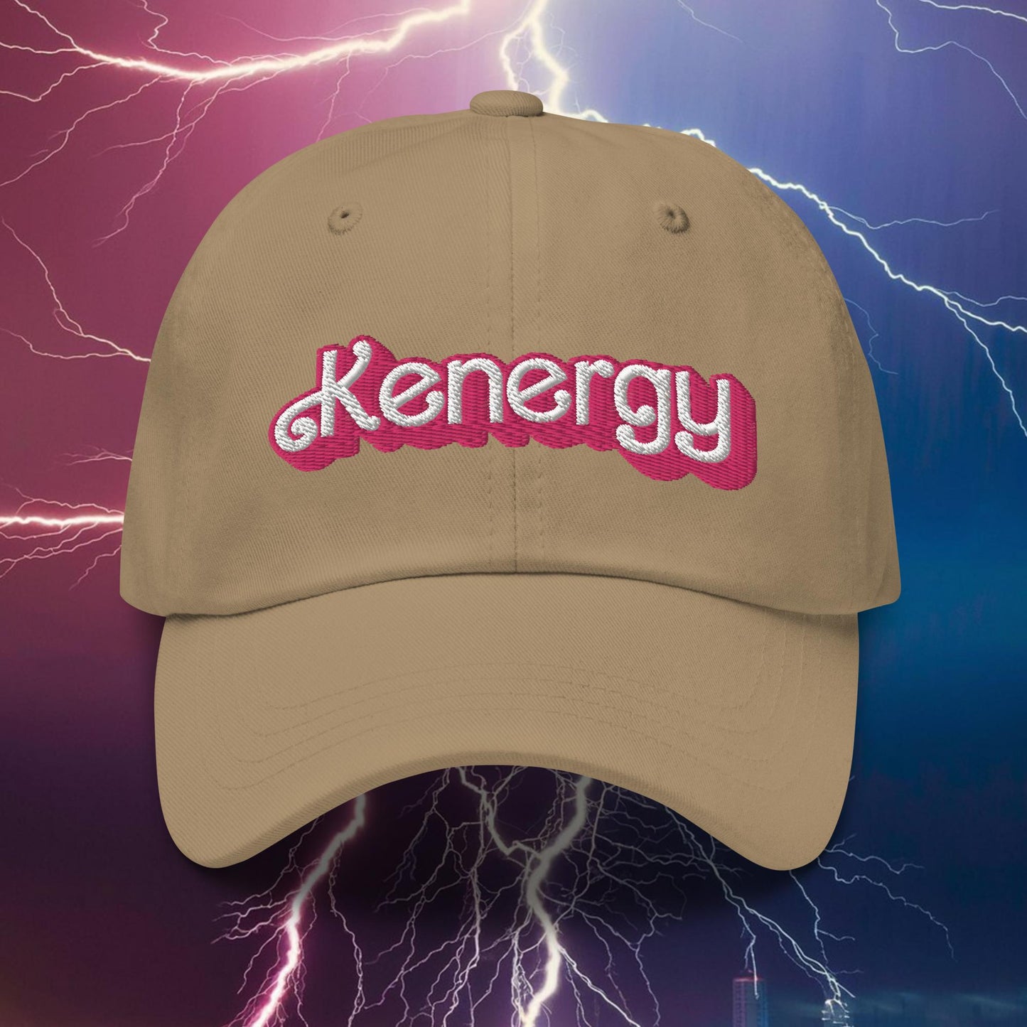 Kenergy Ken Barbie Movie Dad hat Khaki Hats Barbie Ken Kenergy Movies Next Cult Brand