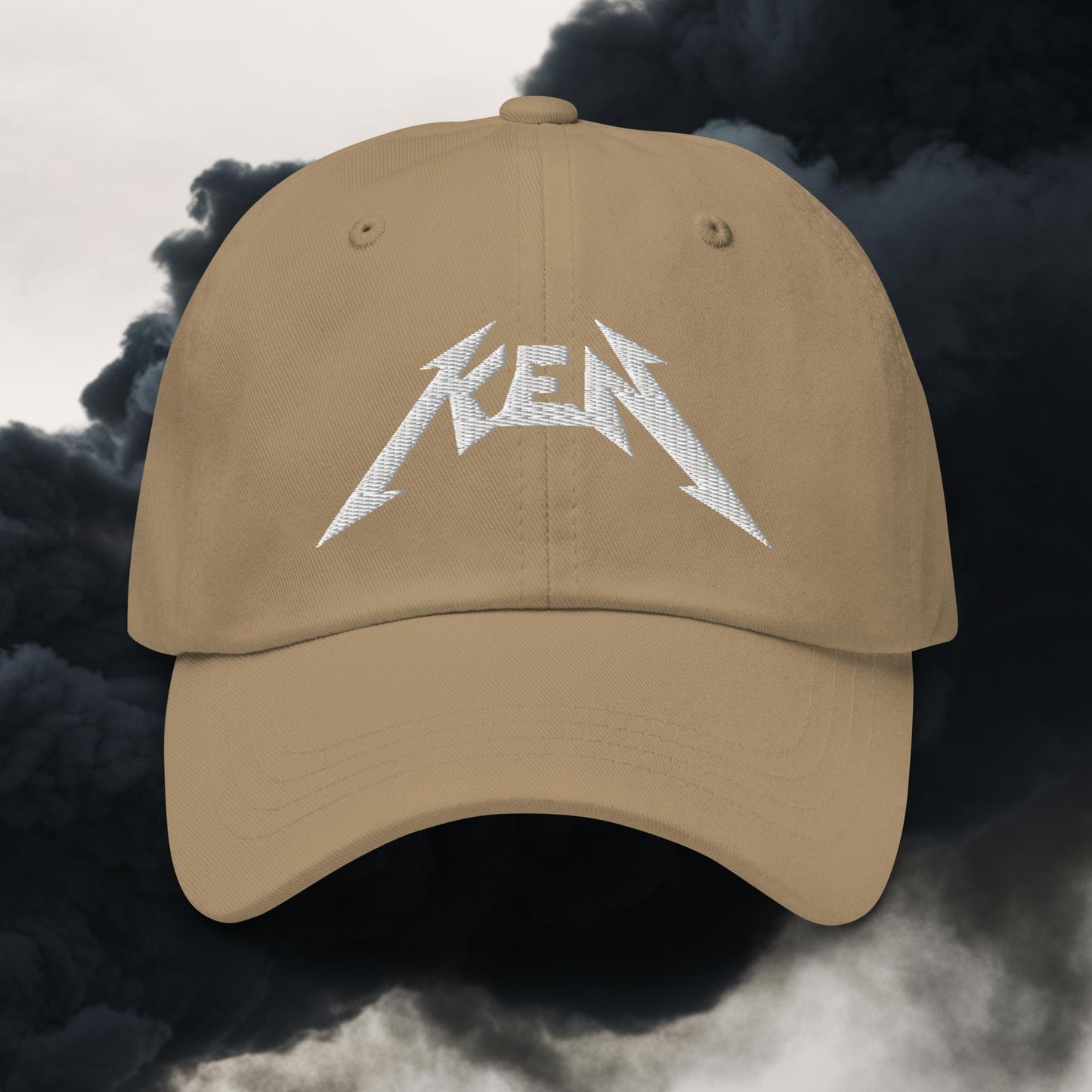 Rockstar Ken Barbie Movie Ryan Gosling Dad hat Khaki Hats Barbie Ken Movies Next Cult Brand