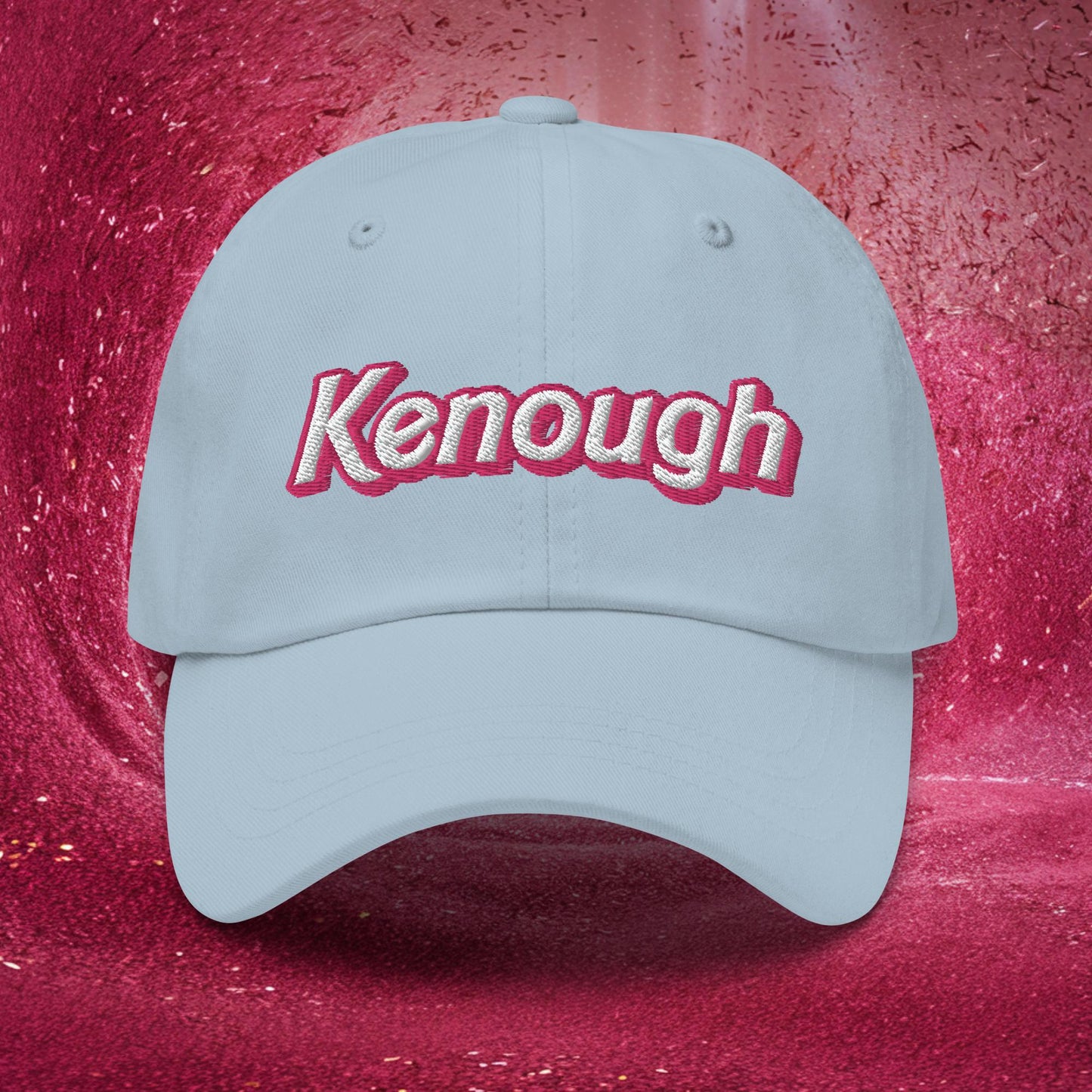 Kenough Ken Barbie Movie Dad hat Light Blue Hats Barbie Ken Movies Next Cult Brand