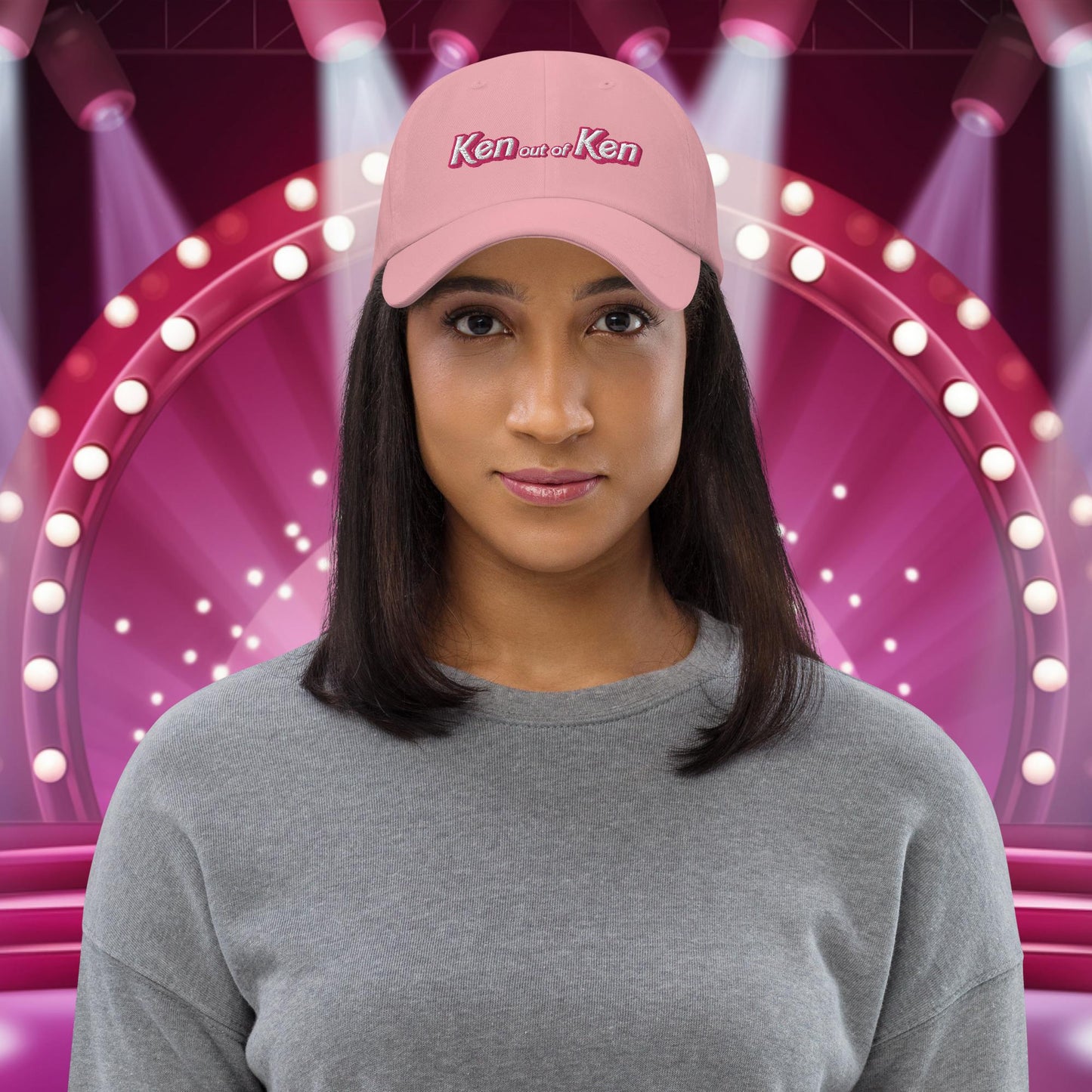 Ken out of Ken Barbie Movie Dad hat Pink Hats Barbie Ken Movies Next Cult Brand