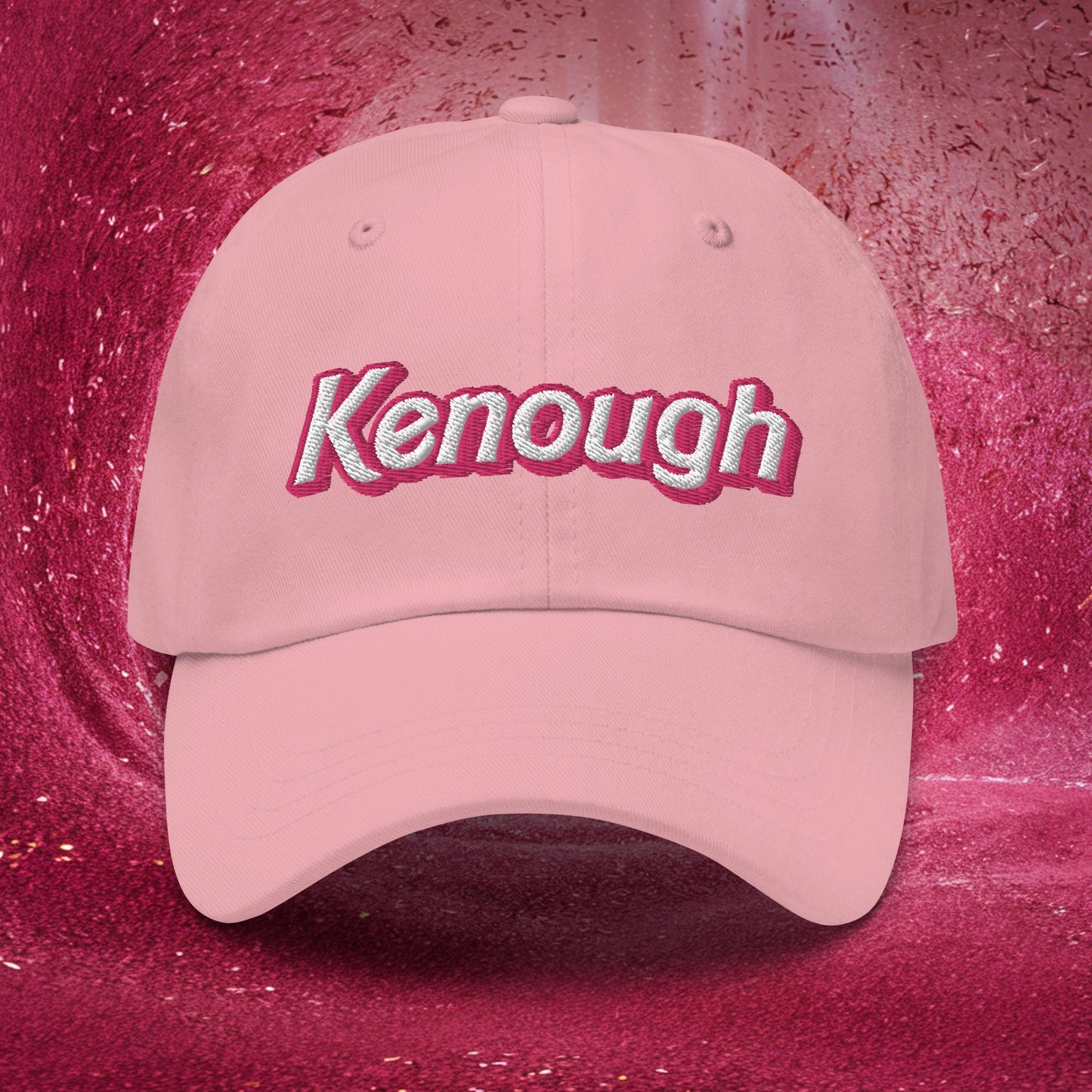 Kenough Ken Barbie Movie Dad hat Pink Hats Barbie Ken Movies Next Cult Brand