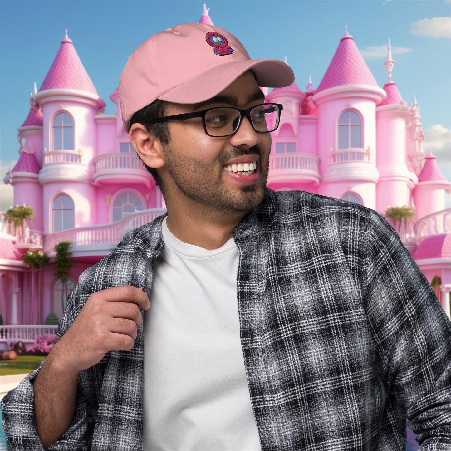Kenny McCormick Ken Ryan Gosling Barbie South Park Kenny Dad hat Pink Hats Barbie Ken Kenny Movies South Park TV Shows Next Cult Brand