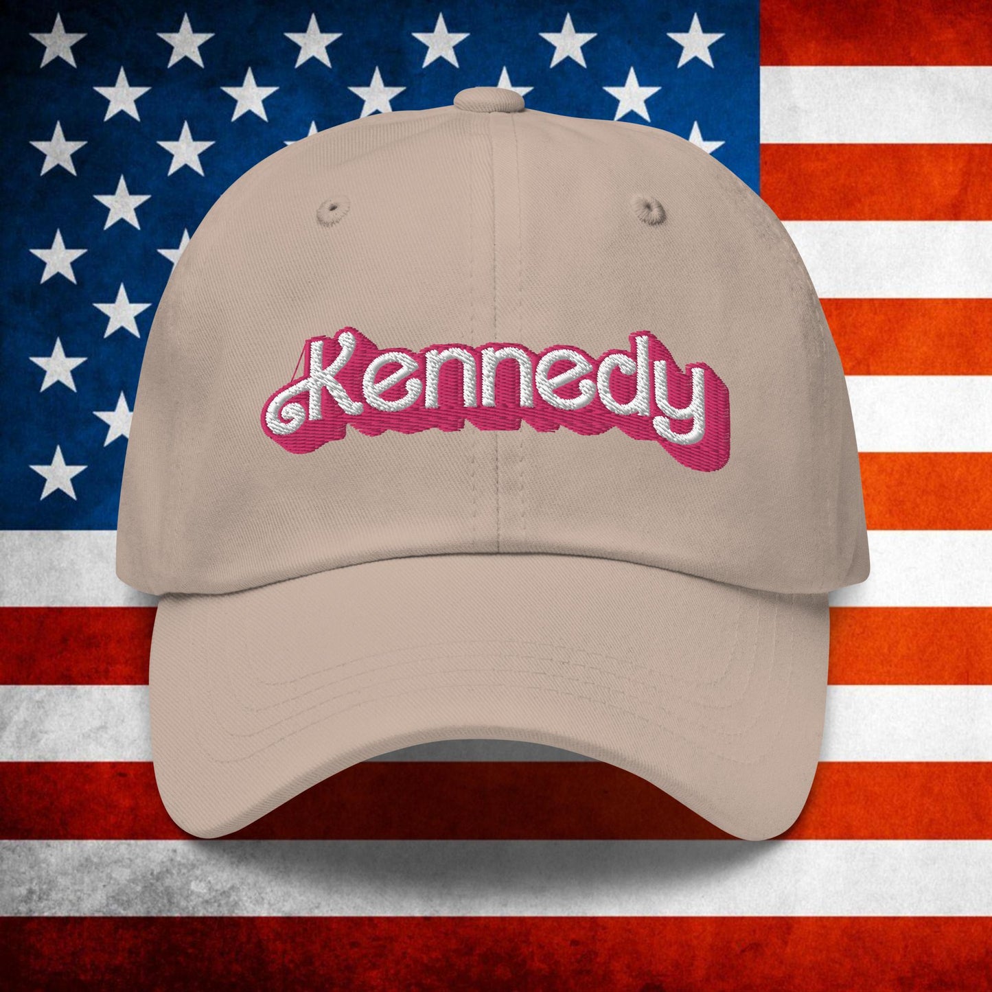 Kennedy JFK Conspiracy Ken Barbie Dad hat Stone Hats Barbie Democrats JFK Ken Politics Next Cult Brand