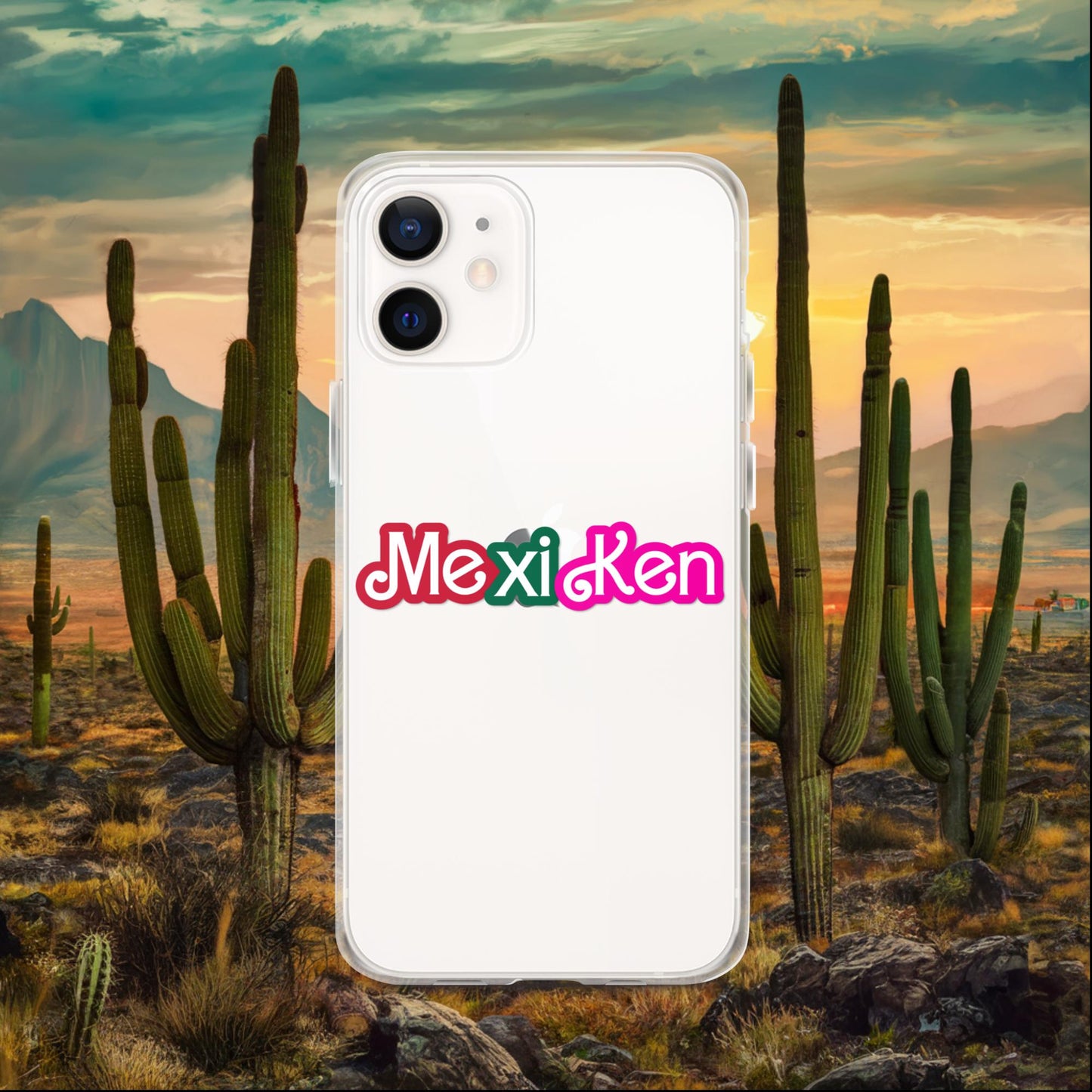 MexiKen Ken Barbie Mexico Mexican Mexicana Latino Latina Latinx Clear Case for iPhone iPhone 12 Mobile Phone Cases Barbie Ken Mexico Movies Next Cult Brand