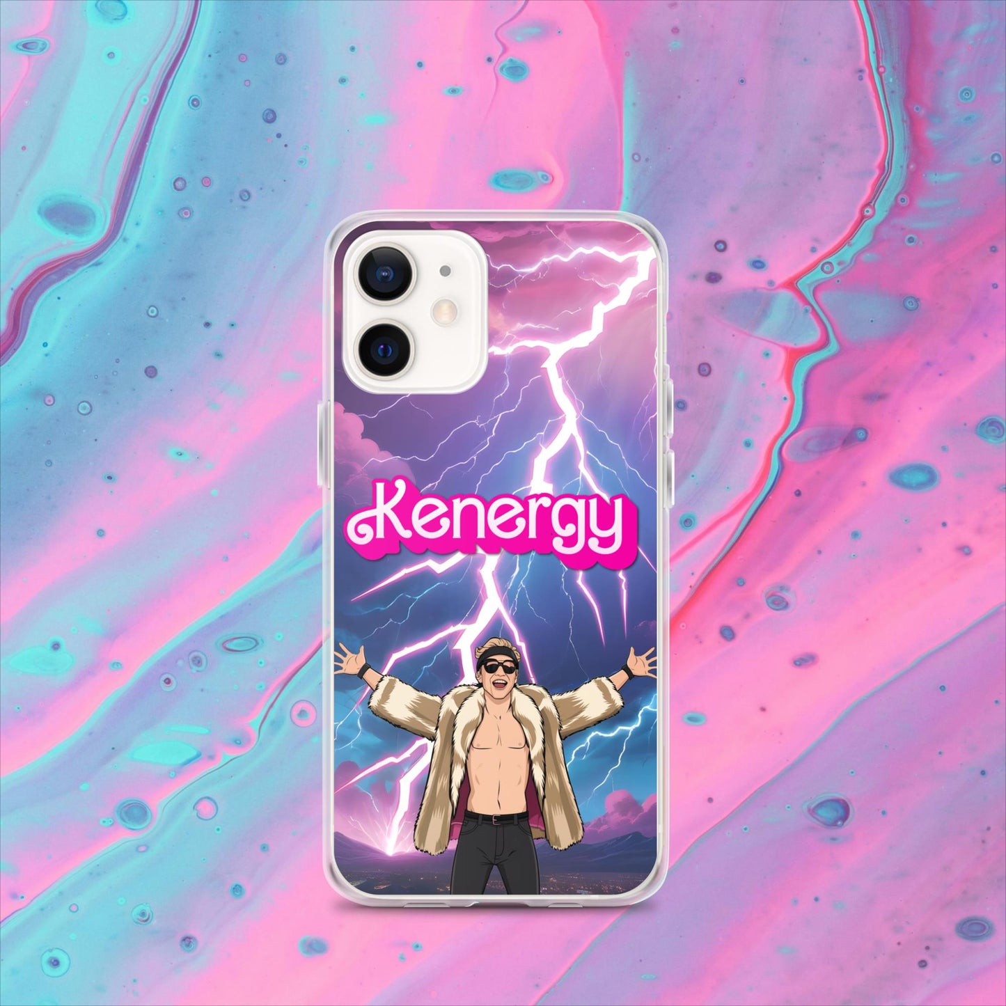 Kenergy Barbie Ryan Gosling Ken Clear Case for iPhone iPhone 12 mini Mobile Phone Cases Barbie Celebrities Ken Kenergy Movies Ryan Gosling Next Cult Brand