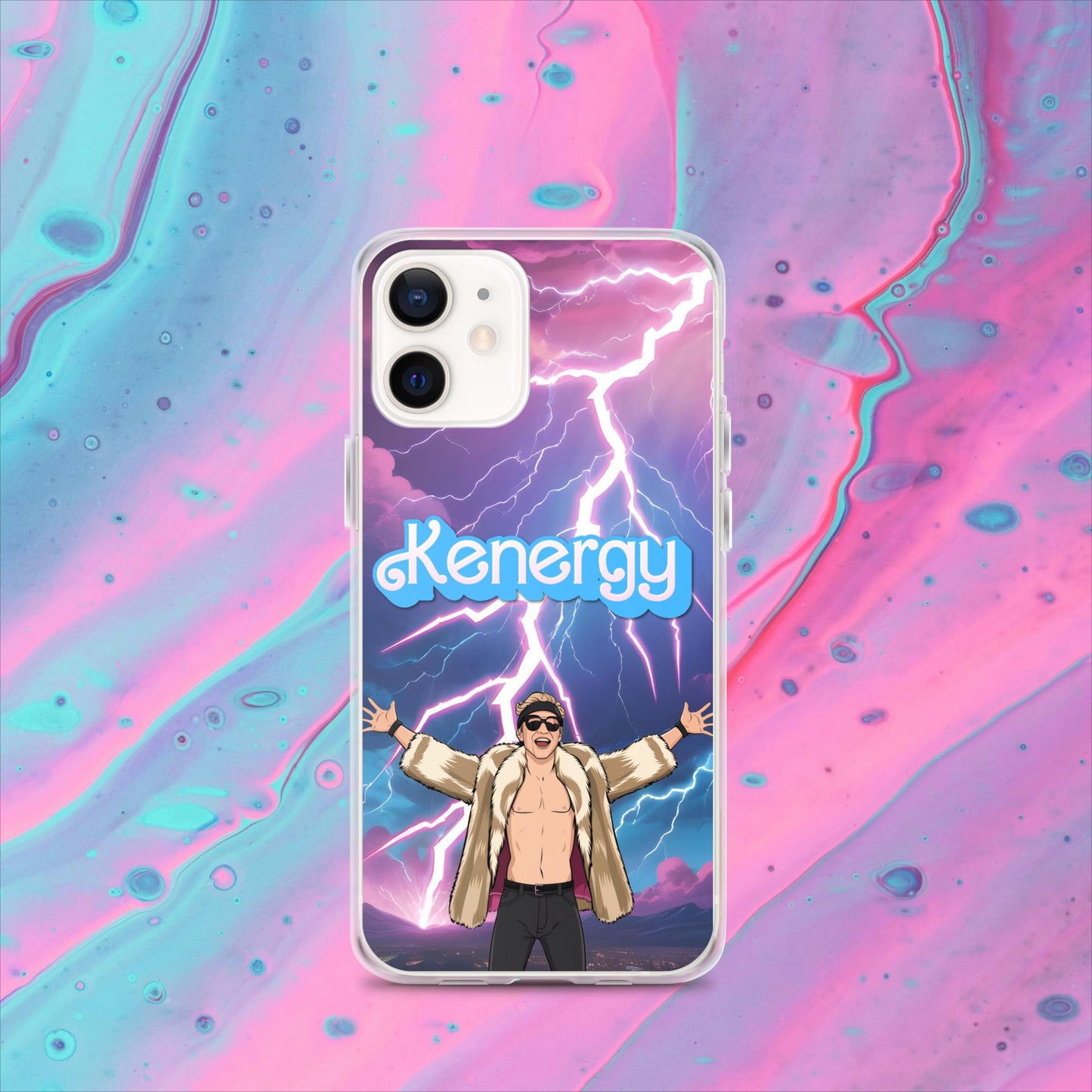 Kenergy Barbie Ryan Gosling Ken Clear Case for iPhone iPhone 12 mini Mobile Phone Cases Barbie Celebrities Ken Kenergy Movies Ryan Gosling Next Cult Brand