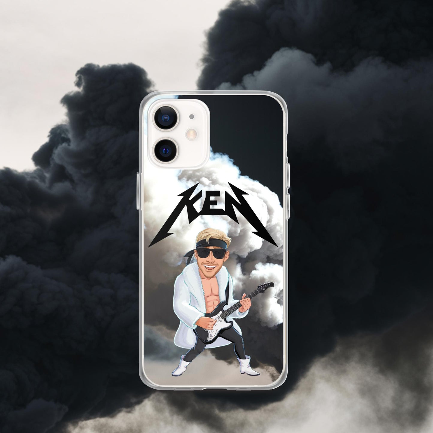 Rockstar Ken Barbie Movie Ryan Gosling Clear Case for iPhone iPhone 12 mini Mobile Phone Cases Barbie Celebrities Ken Movies Ryan Gosling Next Cult Brand