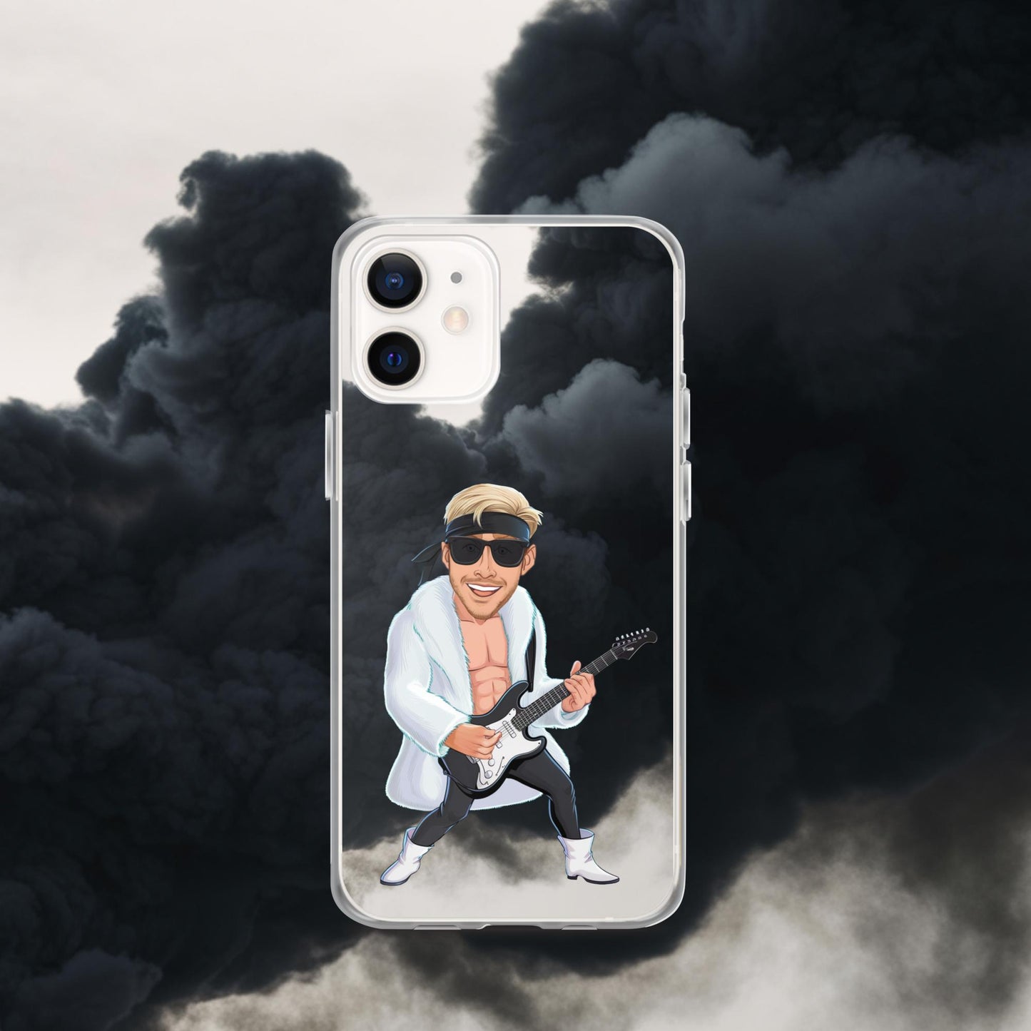 Rockstar Ken Barbie Movie Ryan Gosling Clear Case for iPhone iPhone 12 mini Mobile Phone Cases Barbie Celebrities Ken Movies Music Rock Music Ryan Gosling Next Cult Brand