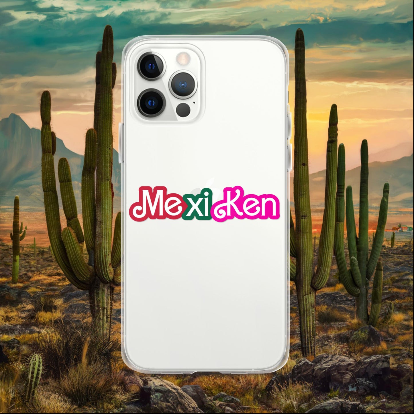 MexiKen Ken Barbie Mexico Mexican Mexicana Latino Latina Latinx Clear Case for iPhone iPhone 12 Pro Max Mobile Phone Cases Barbie Ken Mexico Movies Next Cult Brand