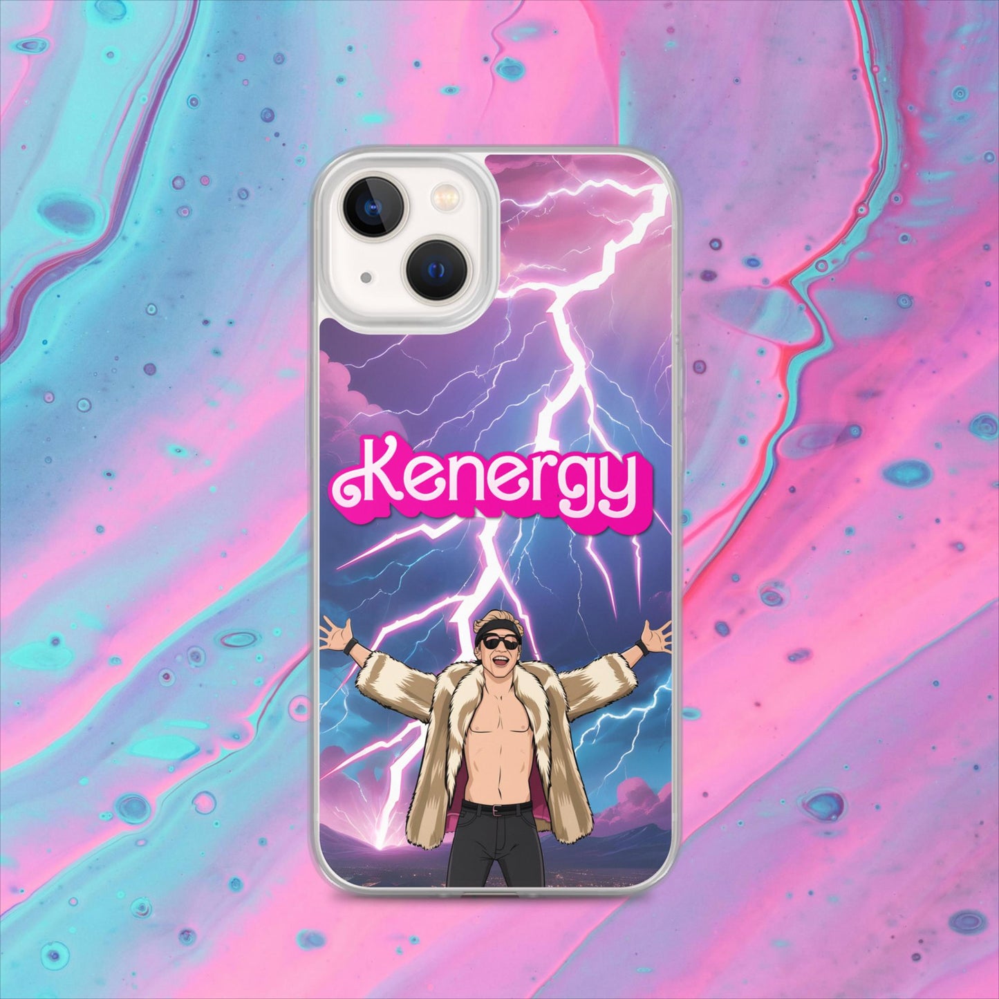 Kenergy Barbie Ryan Gosling Ken Clear Case for iPhone iPhone 13 Mobile Phone Cases Barbie Celebrities Ken Kenergy Movies Ryan Gosling Next Cult Brand