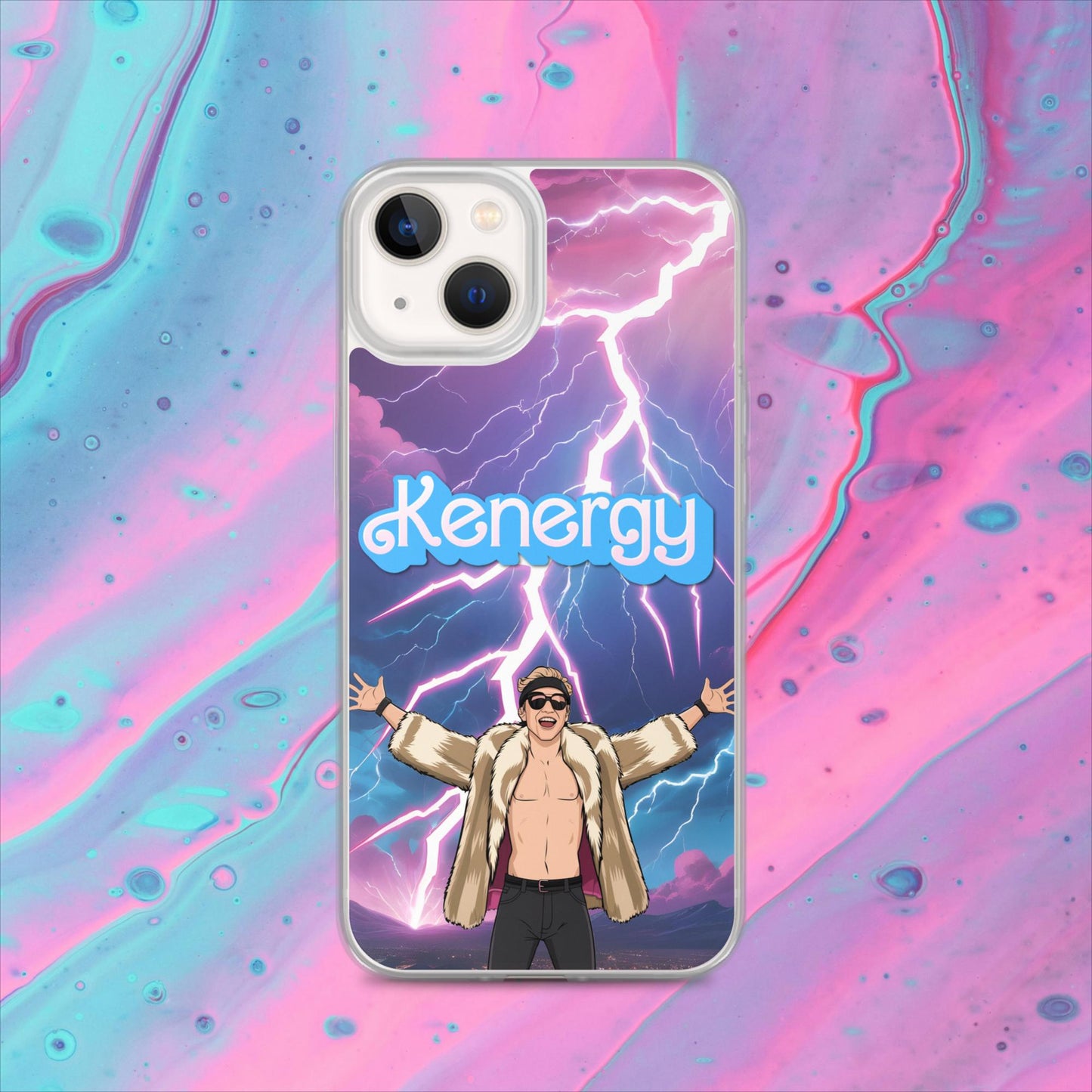 Kenergy Barbie Ryan Gosling Ken Clear Case for iPhone iPhone 13 Mobile Phone Cases Barbie Celebrities Ken Kenergy Movies Ryan Gosling Next Cult Brand