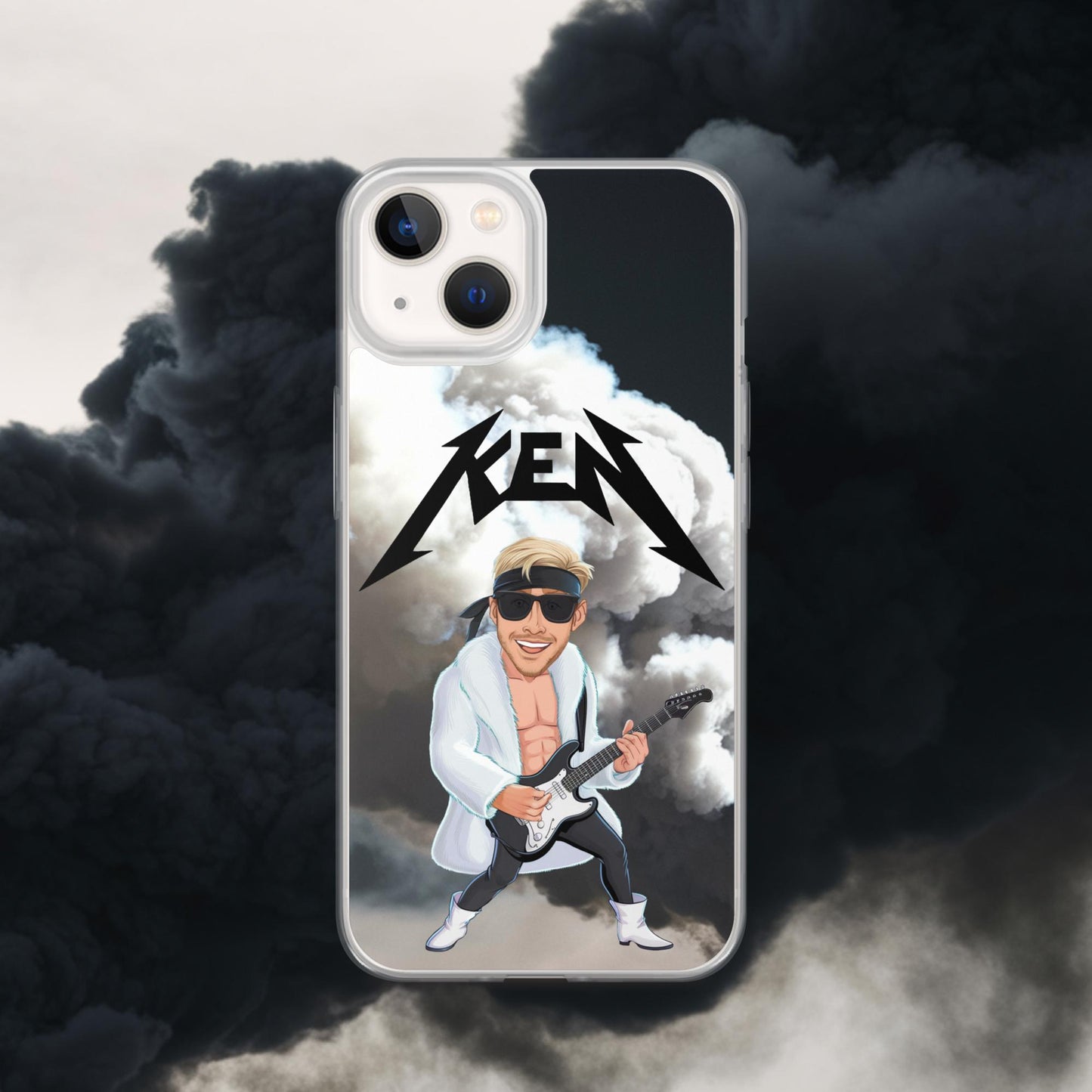 Rockstar Ken Barbie Movie Ryan Gosling Clear Case for iPhone iPhone 13 Mobile Phone Cases Barbie Celebrities Ken Movies Ryan Gosling Next Cult Brand