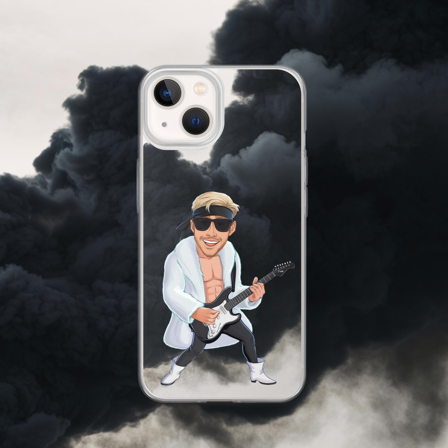 Rockstar Ken Barbie Movie Ryan Gosling Clear Case for iPhone iPhone 13 Mobile Phone Cases Barbie Celebrities Ken Movies Music Rock Music Ryan Gosling Next Cult Brand