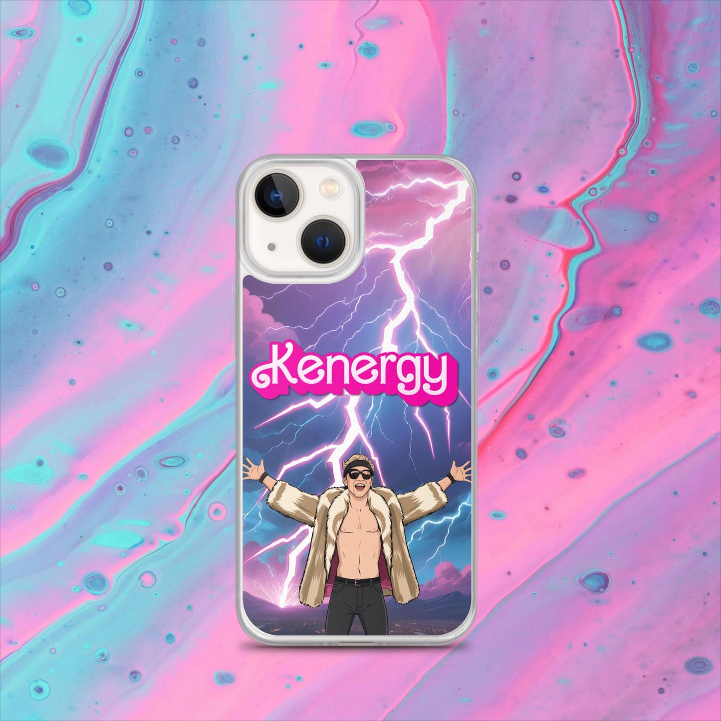 Kenergy Barbie Ryan Gosling Ken Clear Case for iPhone iPhone 13 mini Mobile Phone Cases Barbie Celebrities Ken Kenergy Movies Ryan Gosling Next Cult Brand